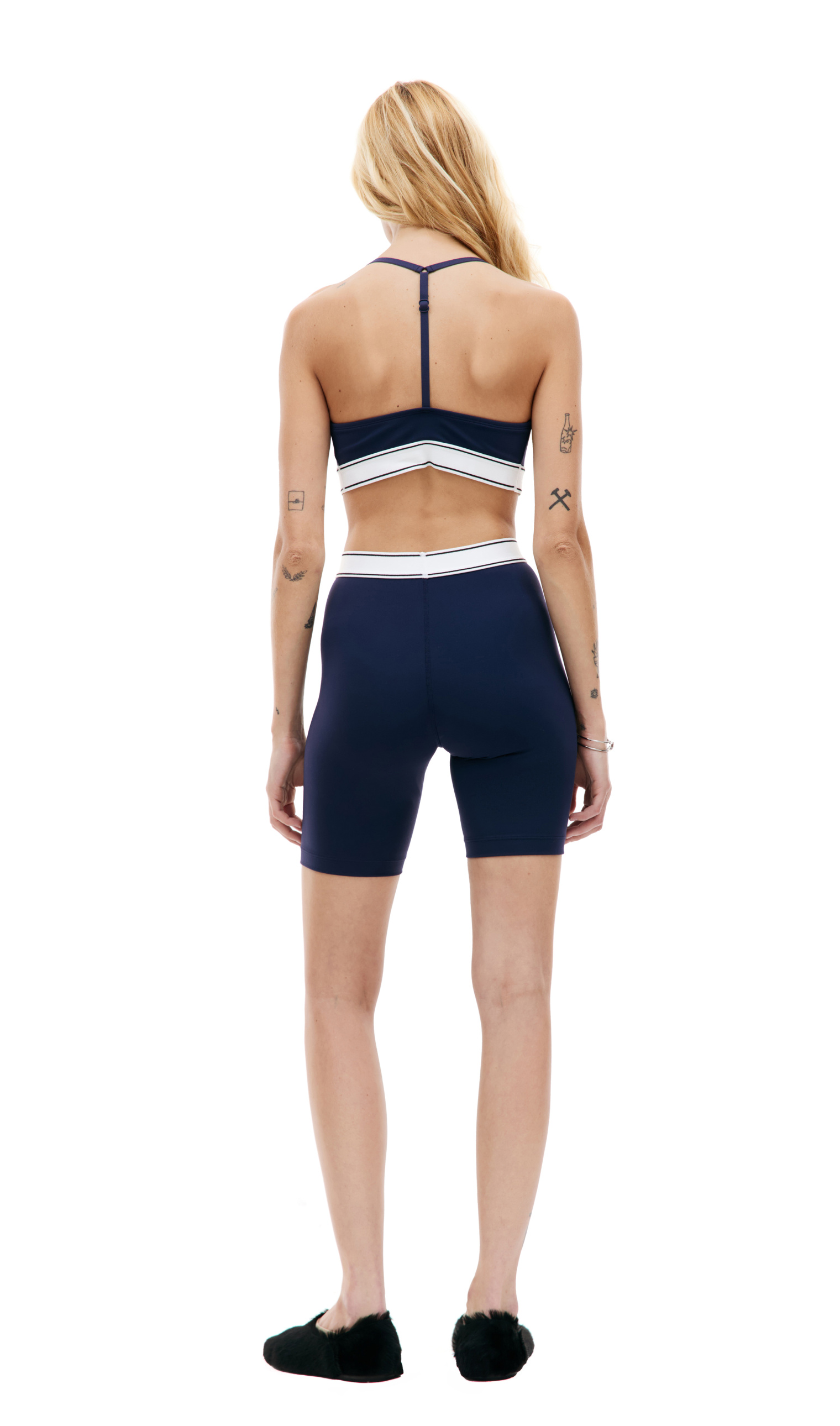 SPORTY & RICH Спортивные шорты Serif