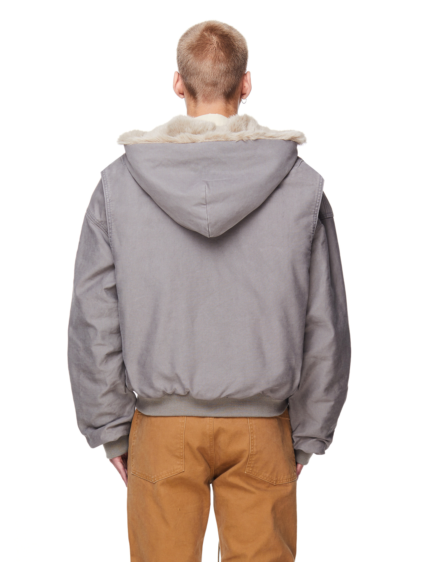 Fear of God Хлопковая куртка с искусственным мехом
