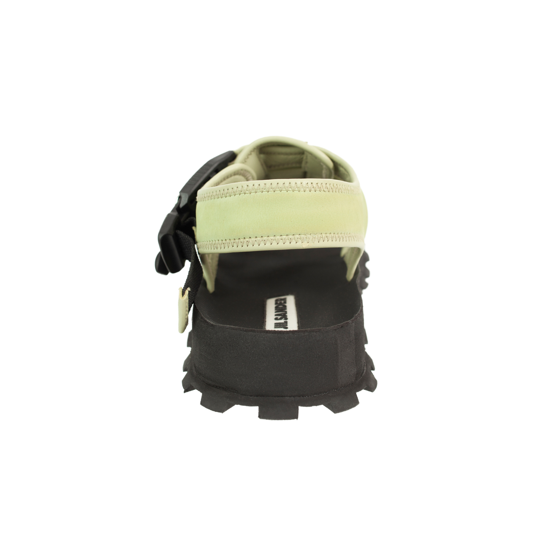 Jil Sander Замшевые сандалии с магнитной застежкой