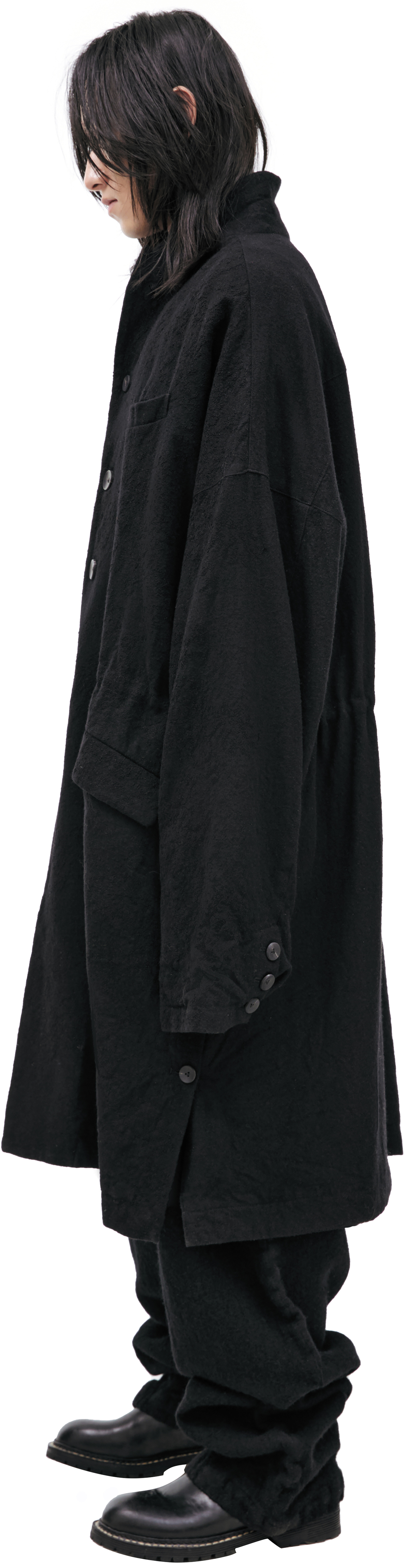 The Viridi-Anne Шерстяное пальто с пуговицами