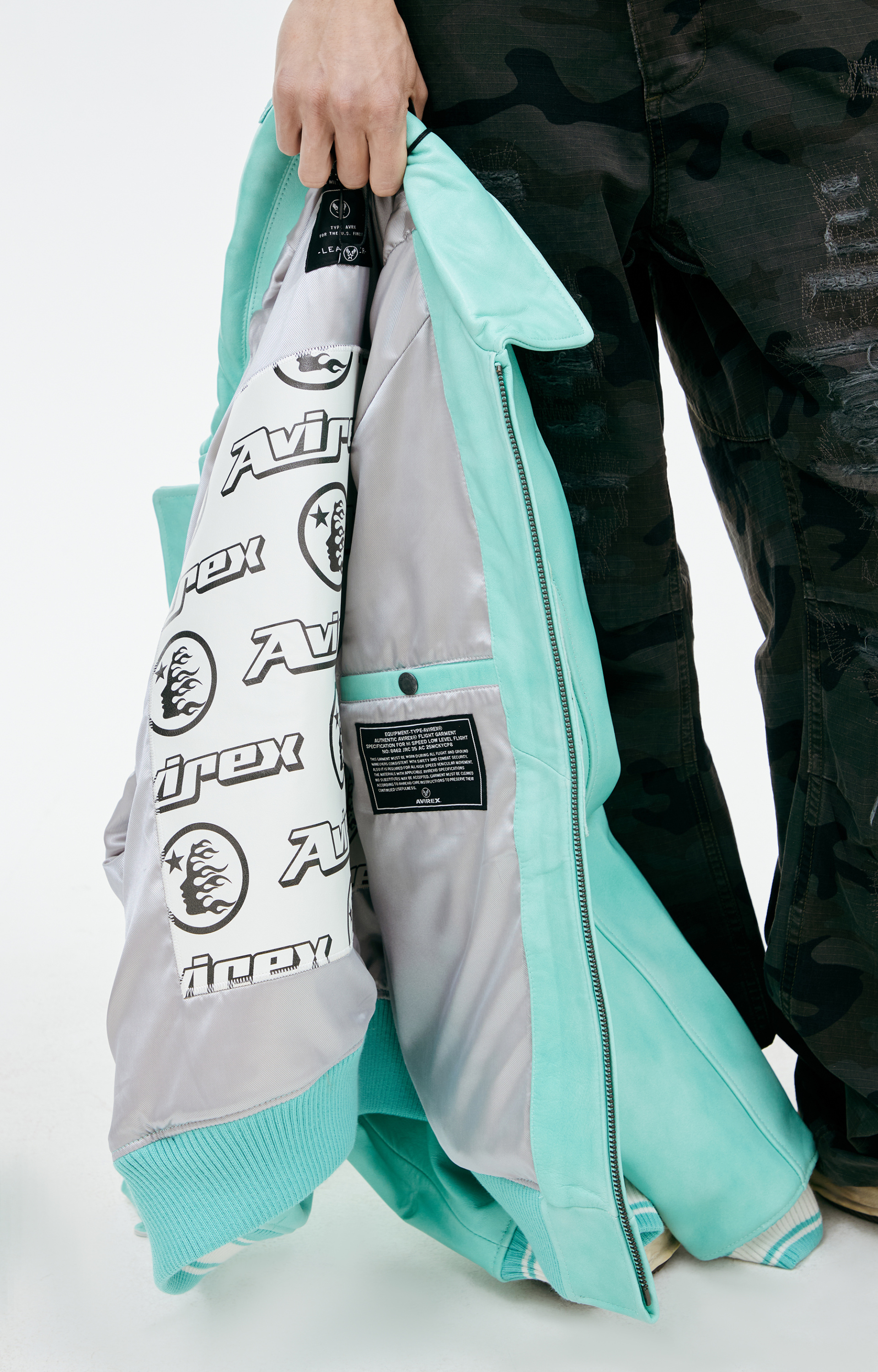 Hellstar Бомбер Hellstar x Avirex