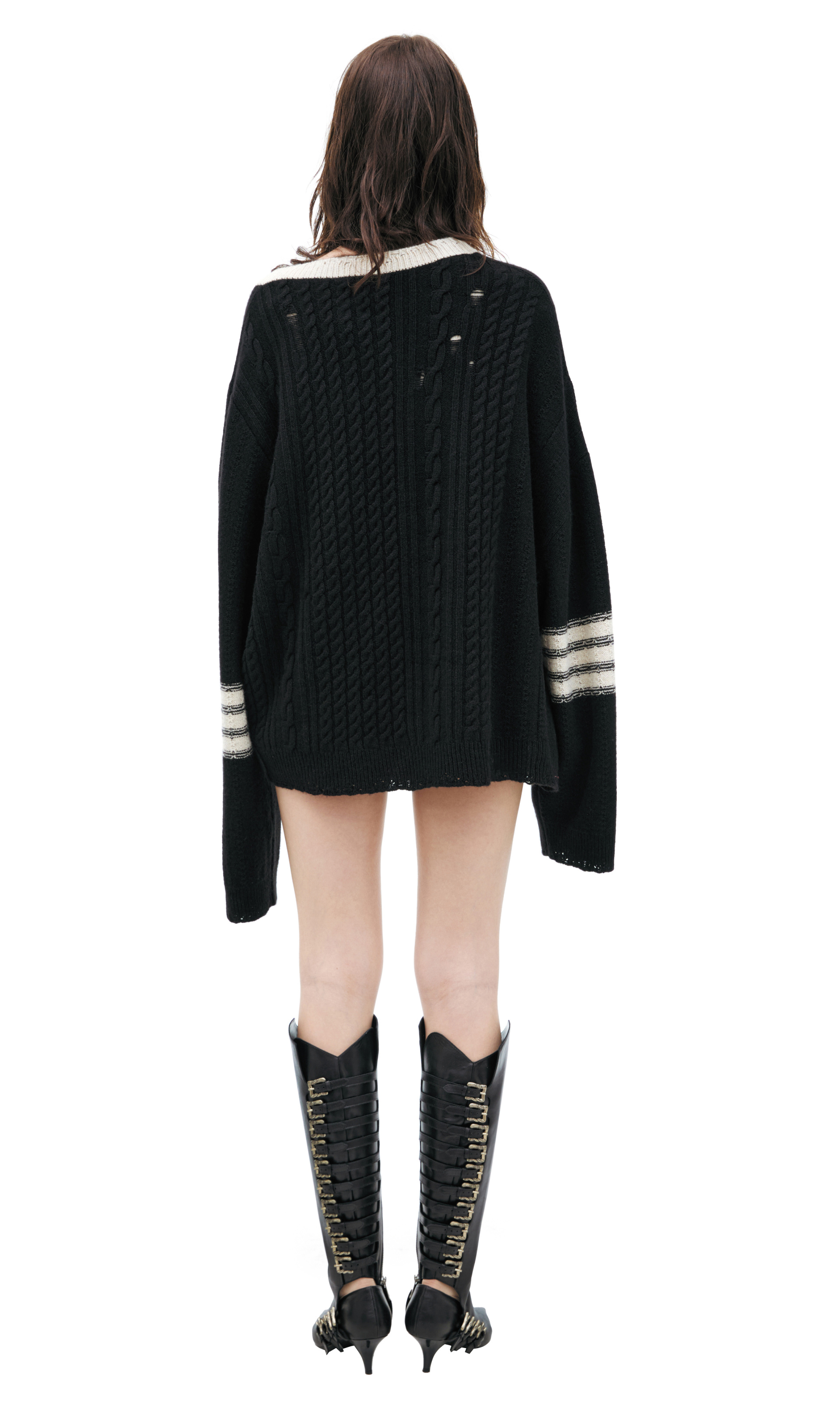 Enfants Riches Déprimés Кашемировый свитер с V-образным вырезом