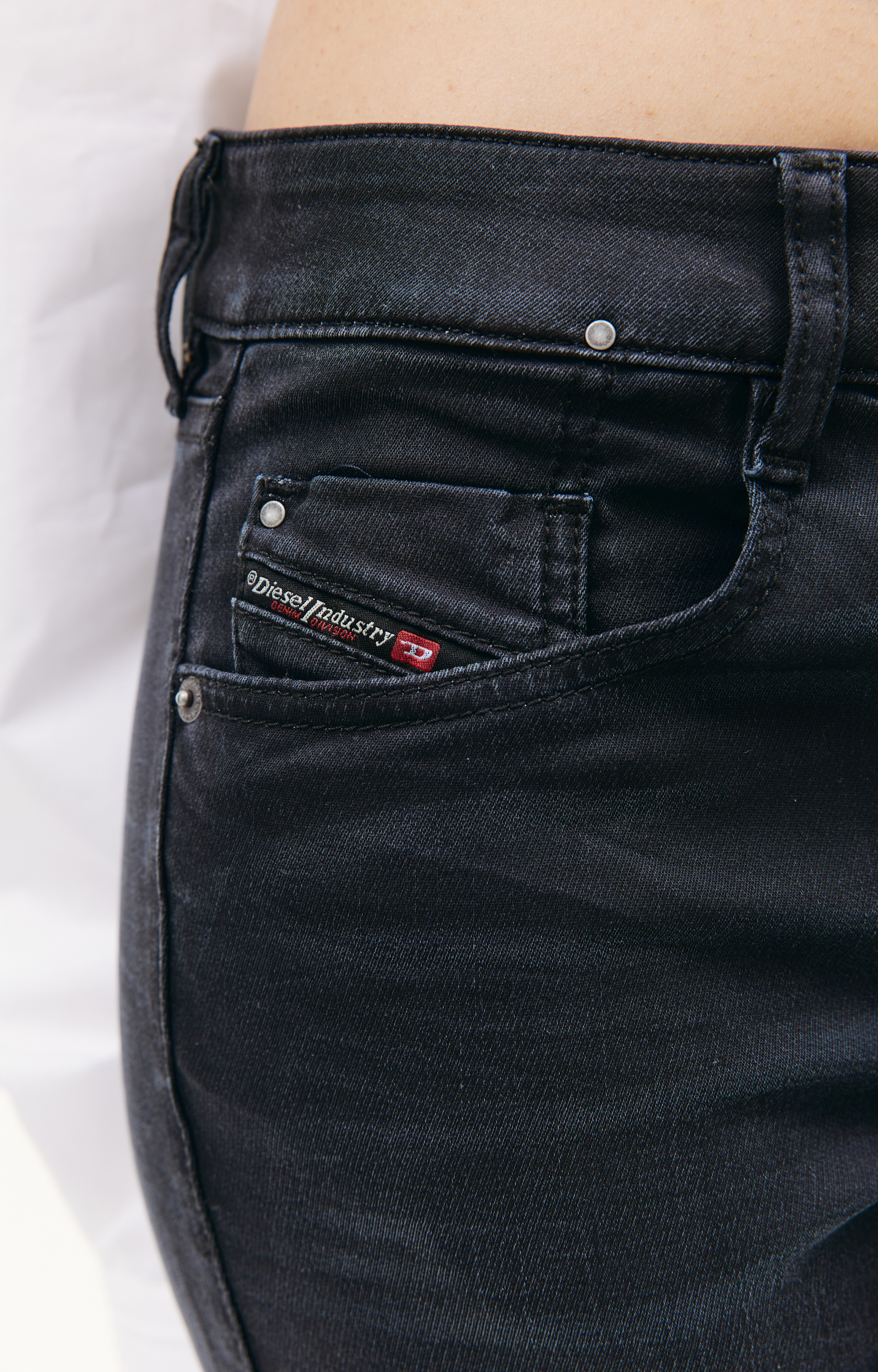 Diesel Зауженные джинсы 1994