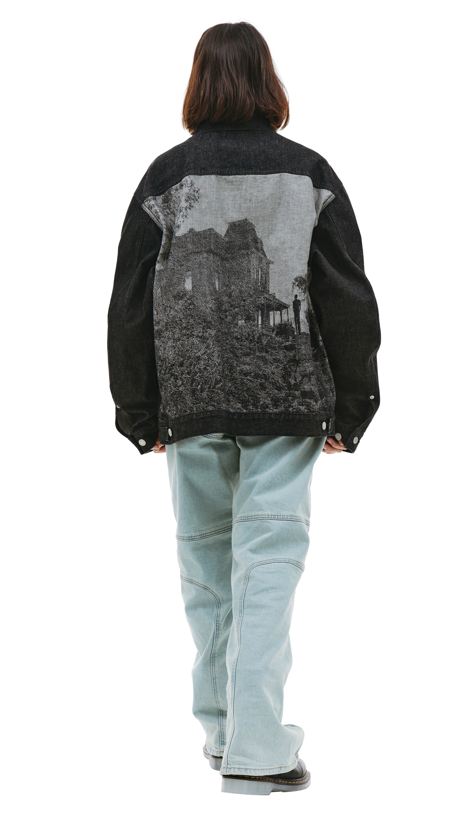 Undercover Джинсовая куртка с принтом