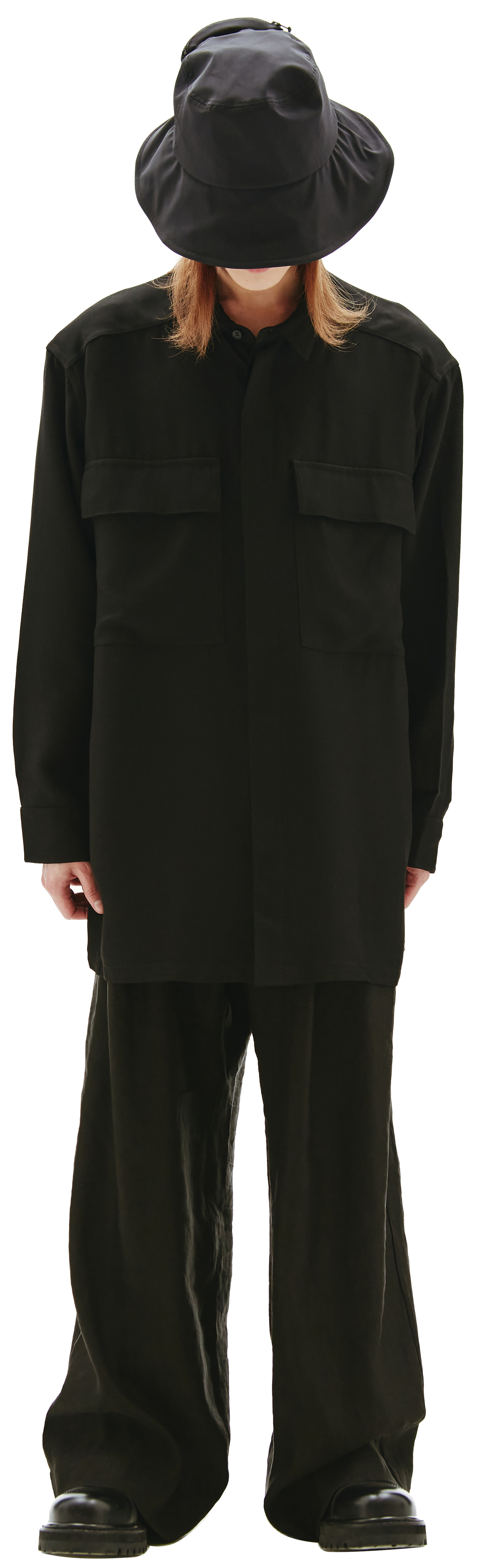 Fear of God Рубашка из вискозы с подплечниками