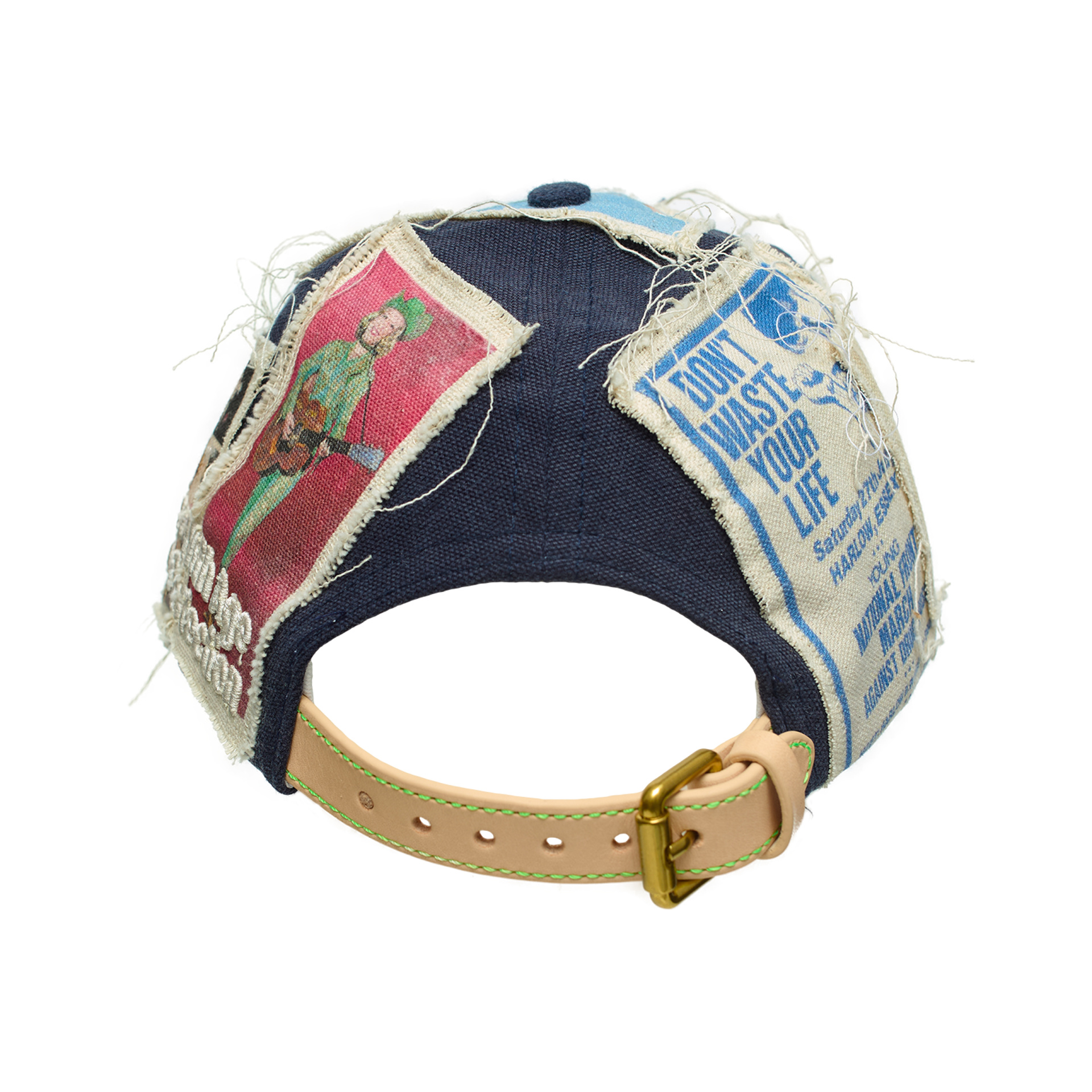 BETTER WITH AGE Темно-синяя кепка с патчами