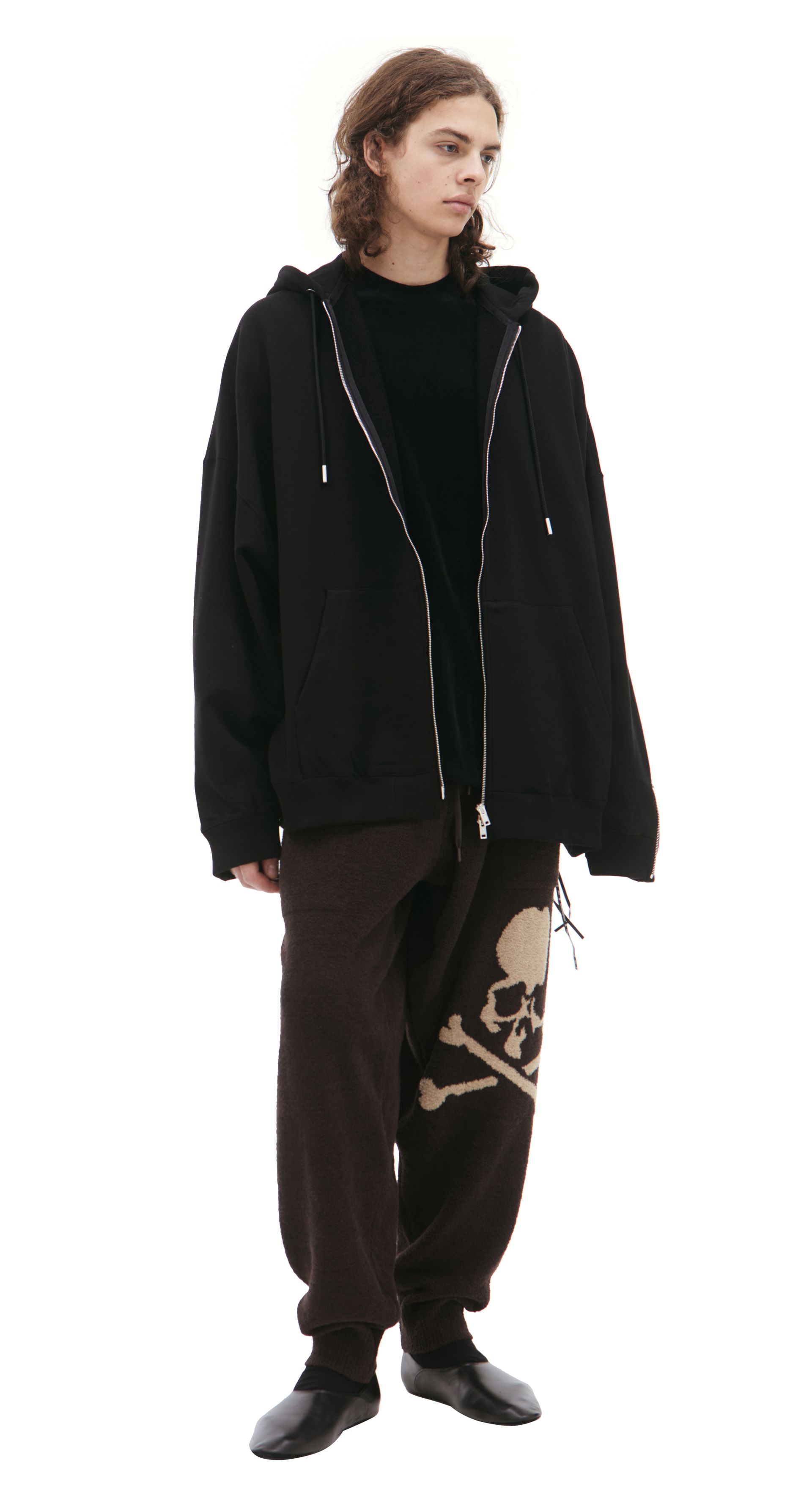 Mastermind WORLD Черное худи на молнии