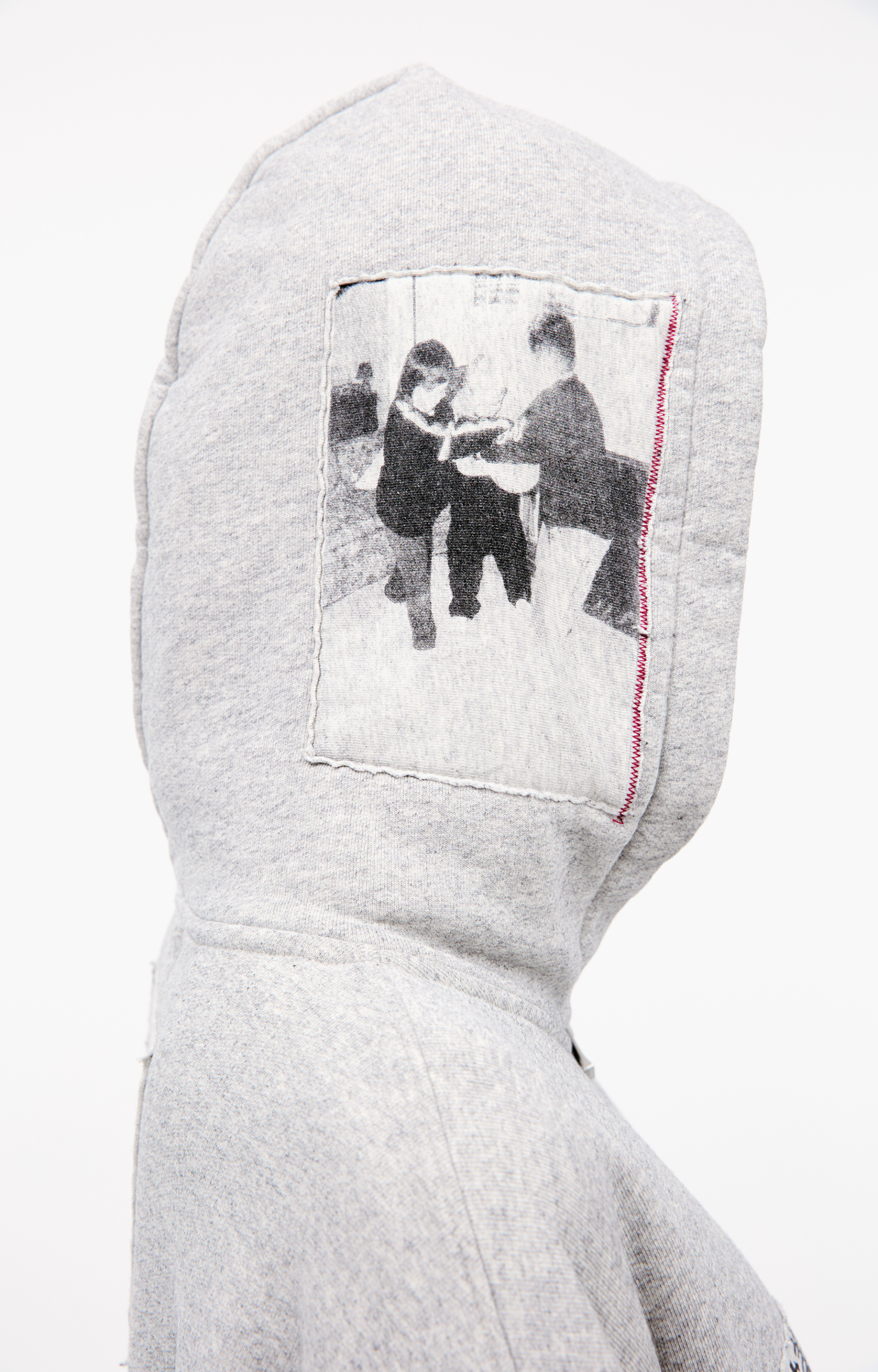 Enfants Riches Déprimés Серое худи с патчами