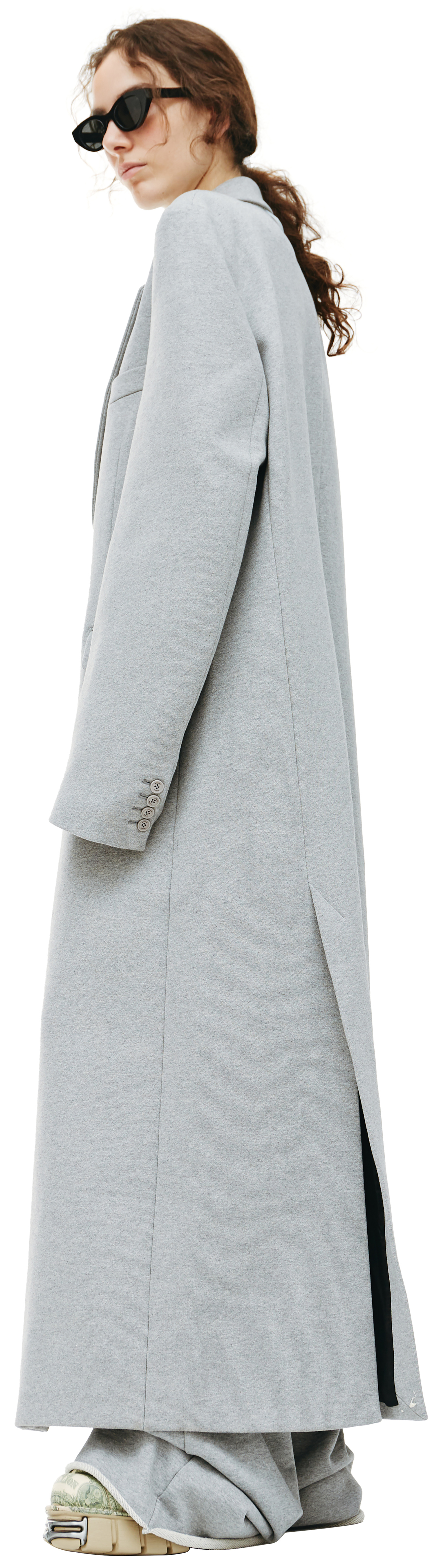 VETEMENTS Длинное оверсайз пальто