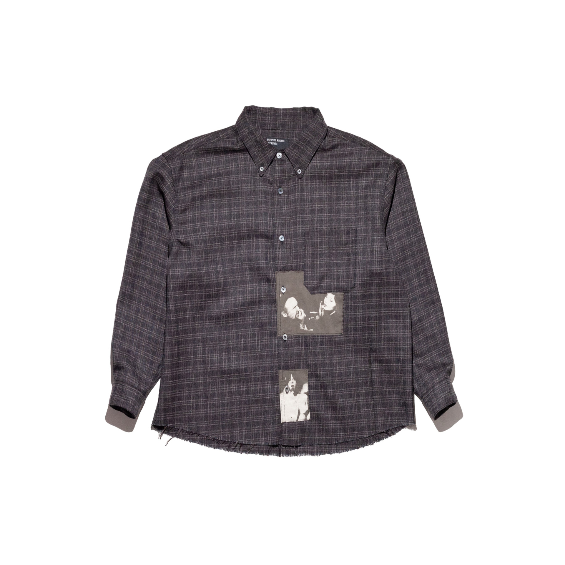 Enfants Riches Déprimés Рубашка Assemblage Flannel