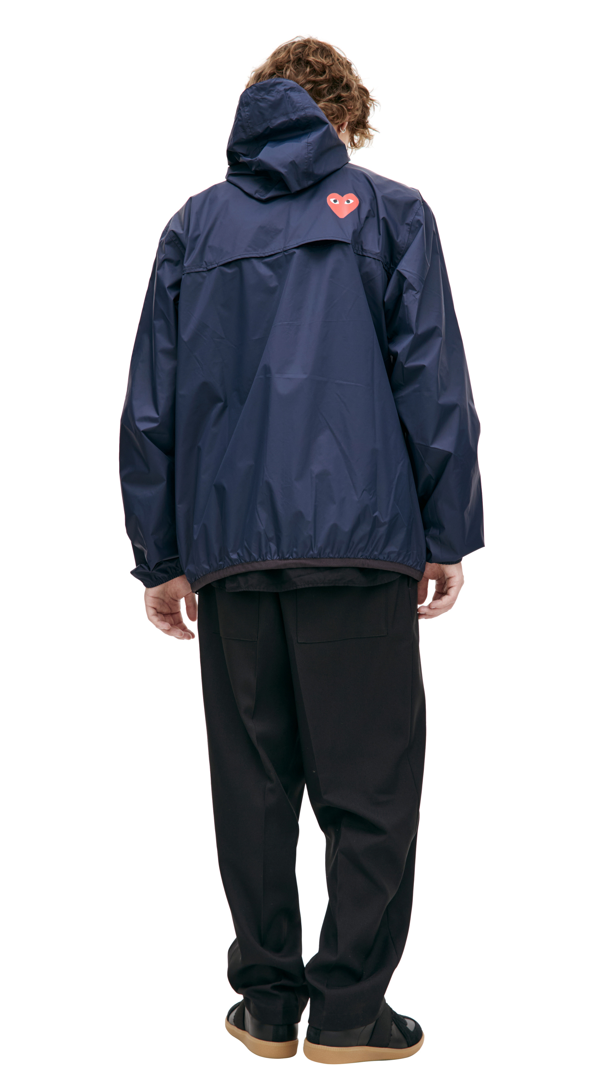 Comme des Garcons Куртка с капюшоном Comme des Garcons PLAY x K-Way