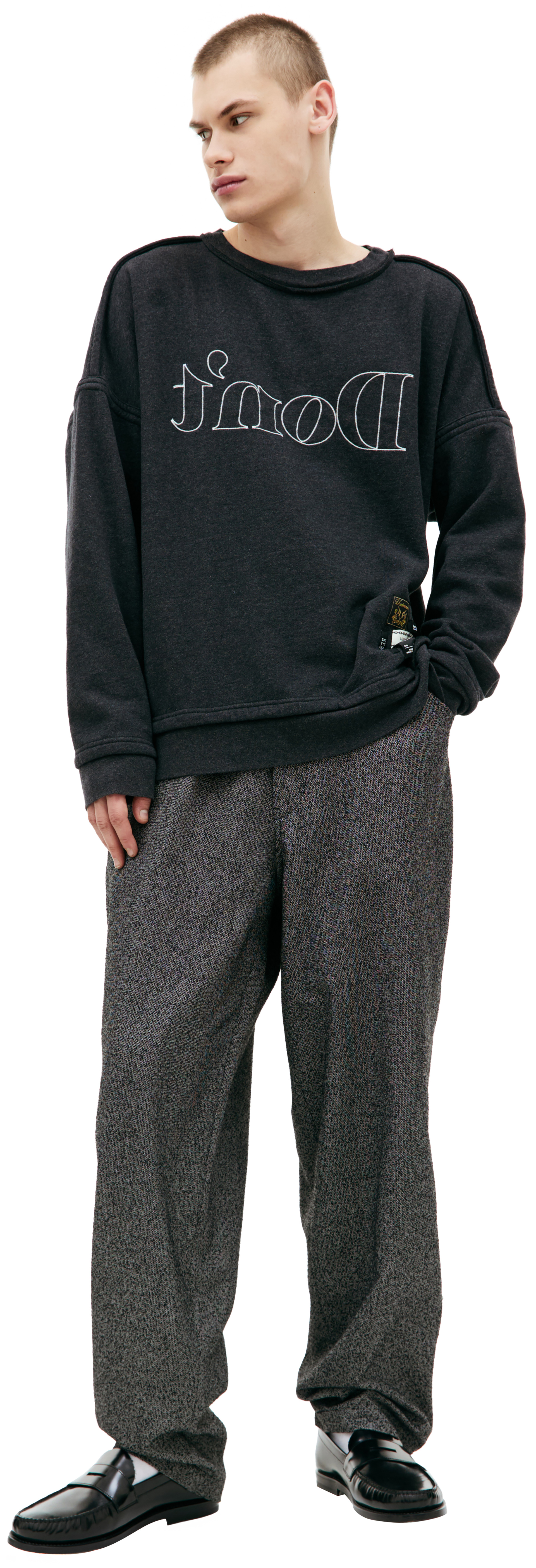 Undercover Свитшот с вышивкой Don\'t