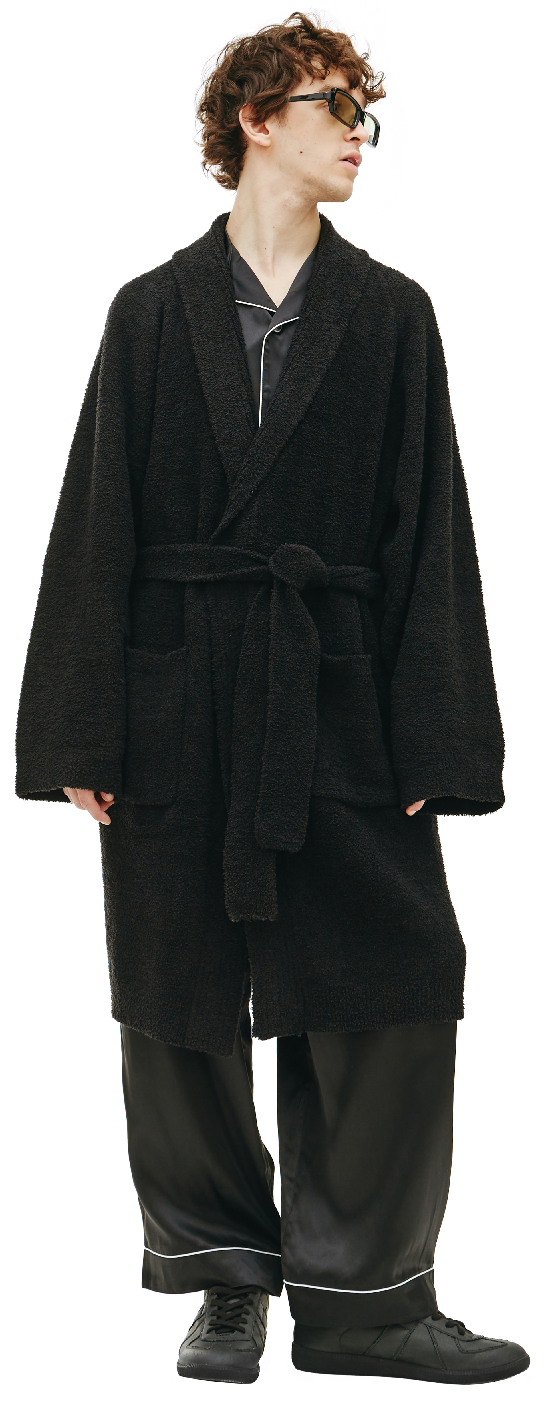 Mastermind WORLD Махровый халат с логотипом