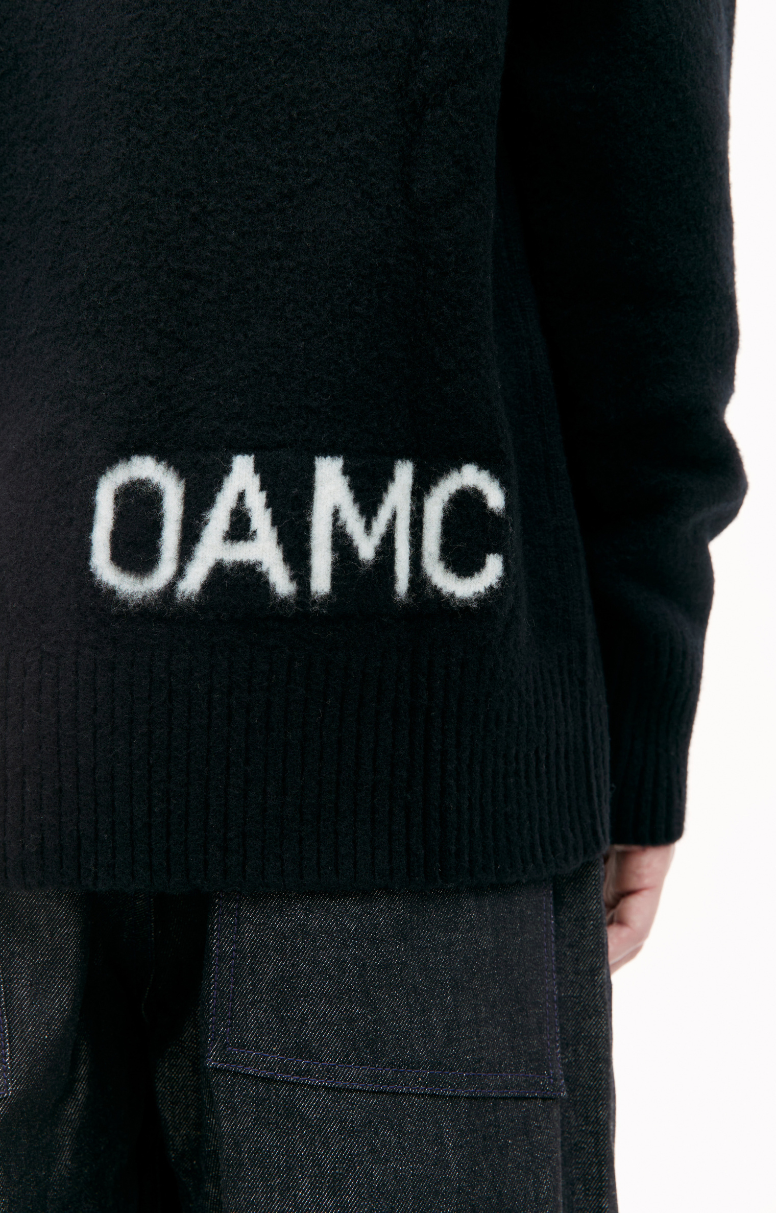OAMC Шерстяной свитер Whistler с логотипом