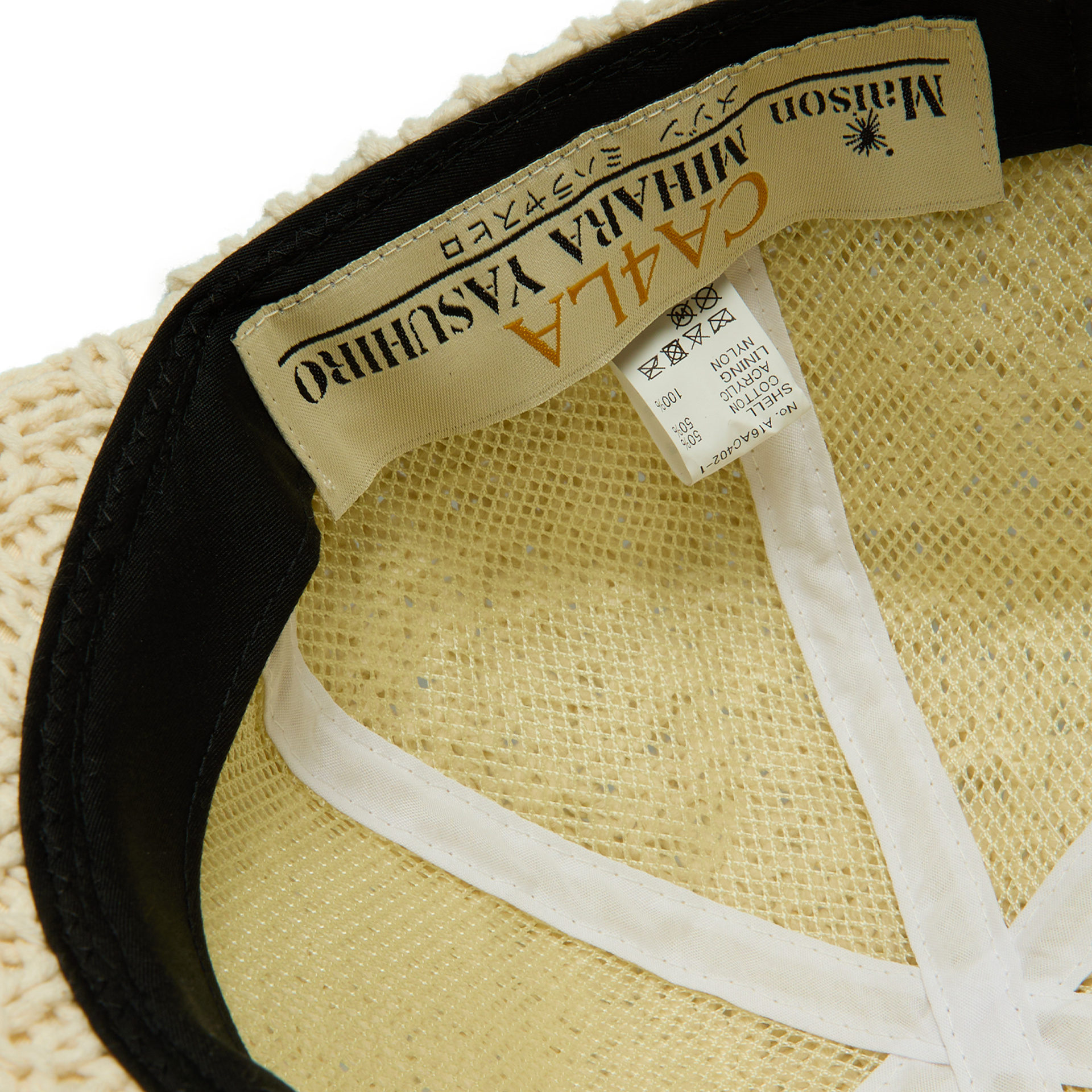 Maison Mihara Yasuhiro Вязаная кепка LA