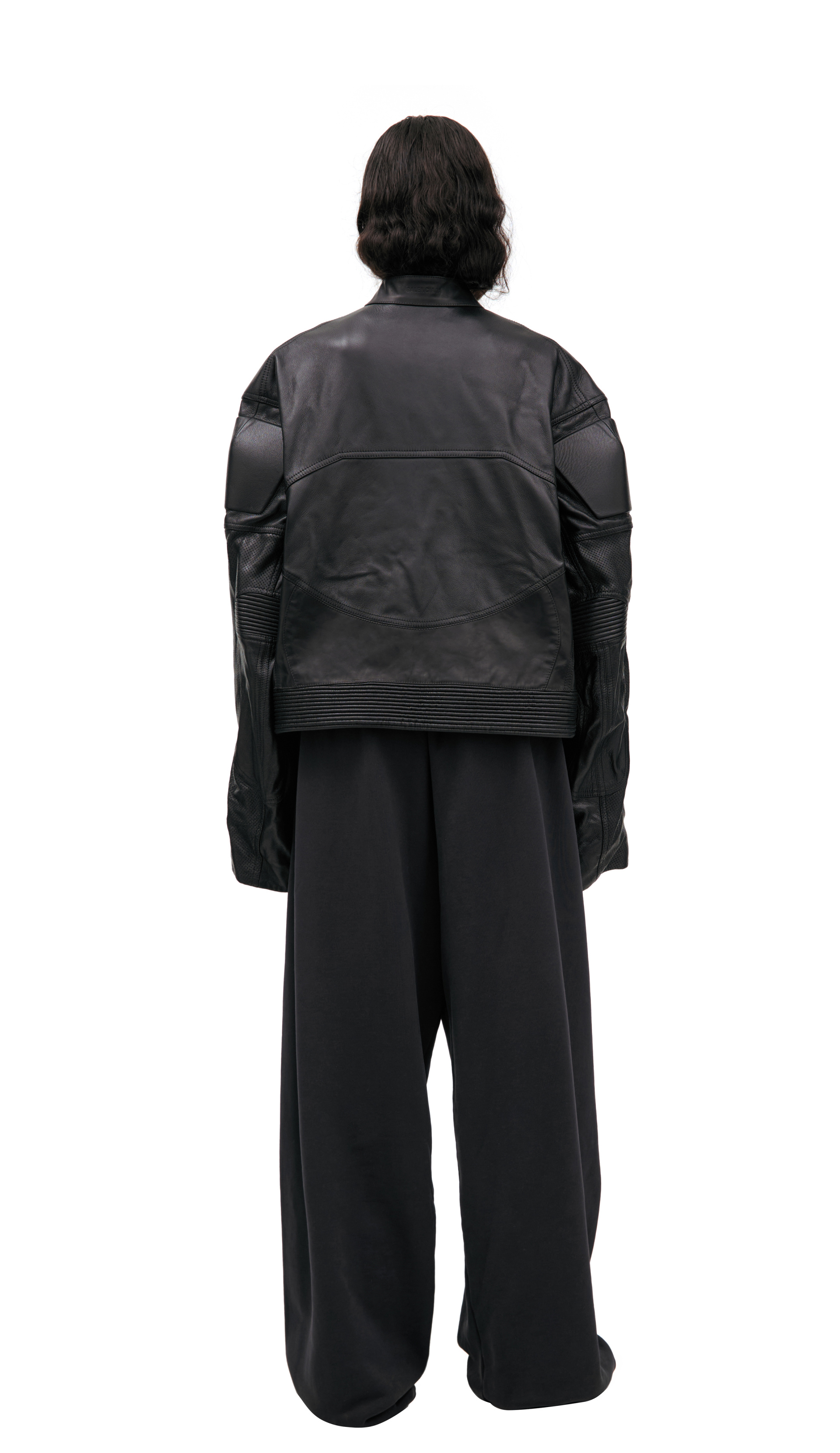 Balenciaga Черная куртка из кожи