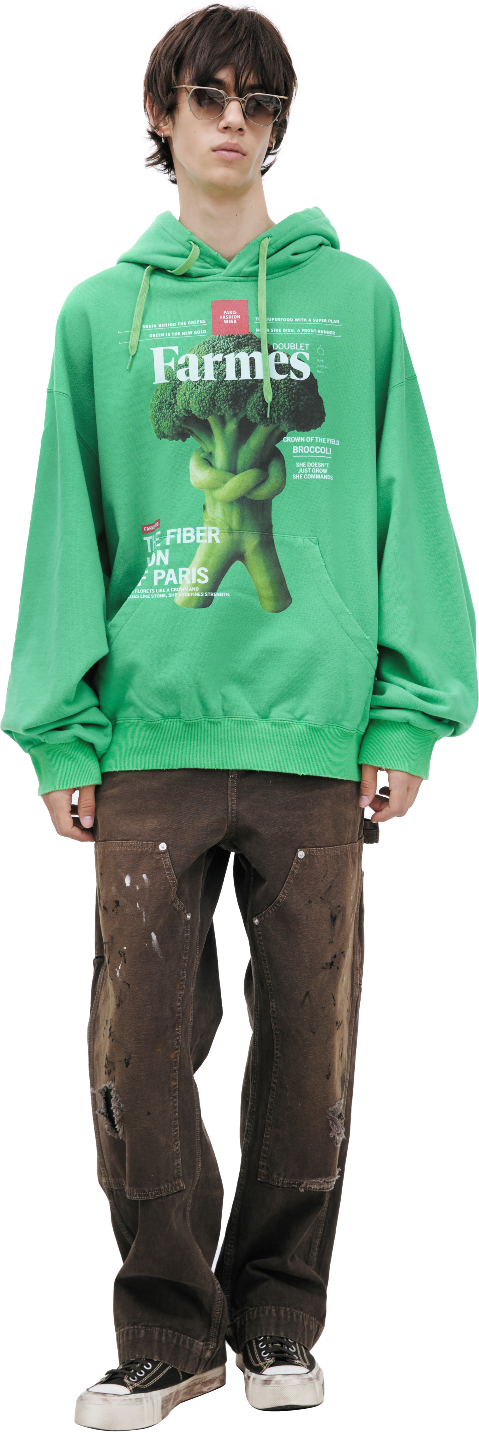 Doublet Худи FARMES MAGAZINE