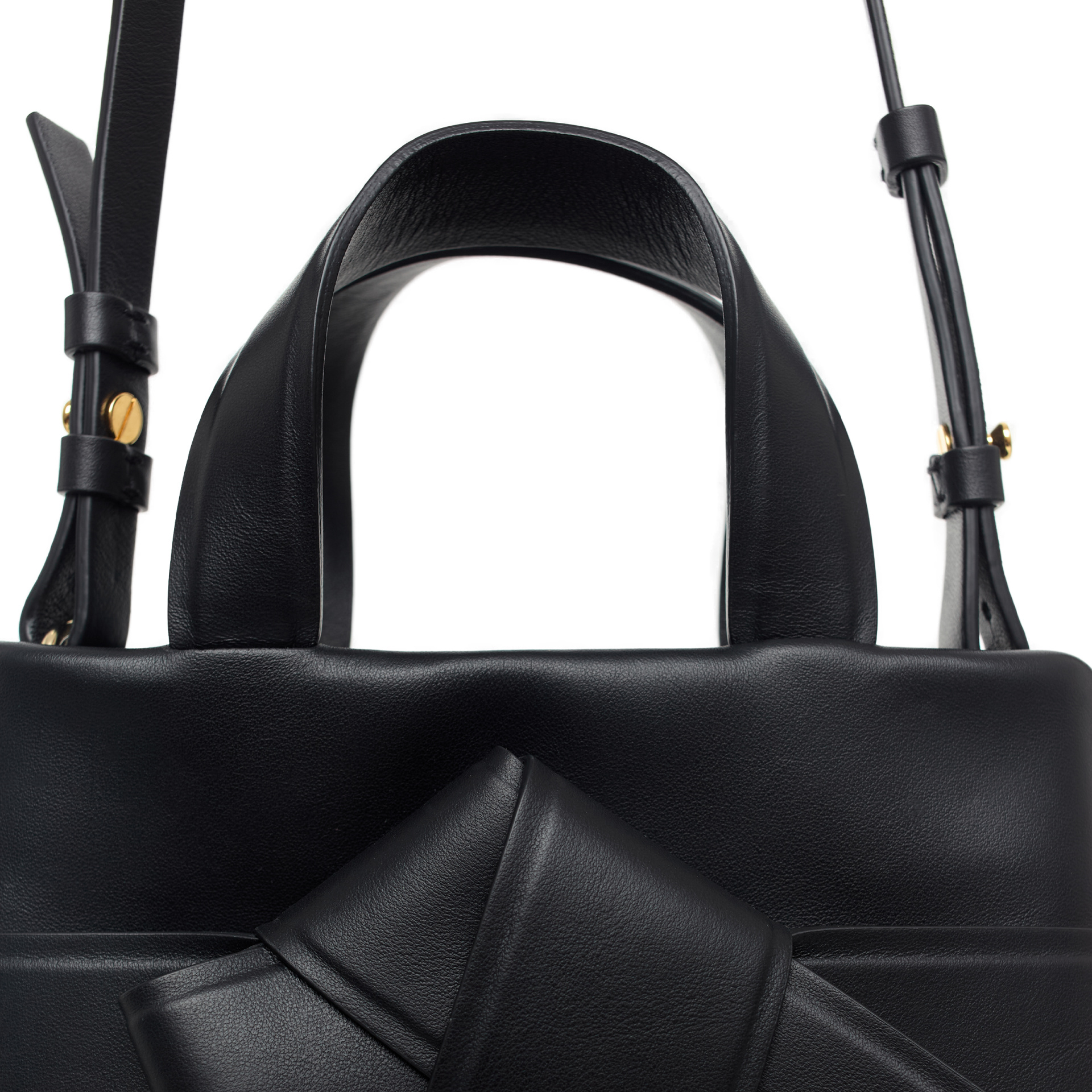 Acne Studios Кожаная сумка Musubi Micro