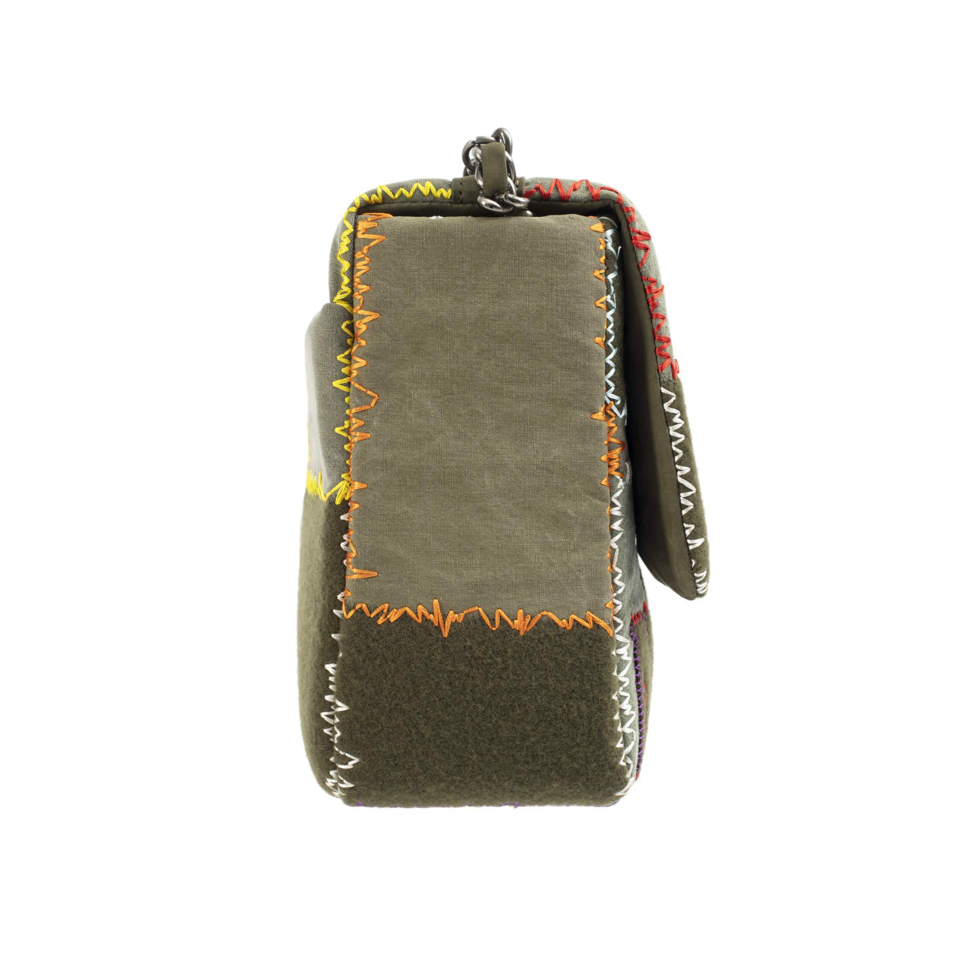 Readymade Сумка в стиле пэчворк на цепочке