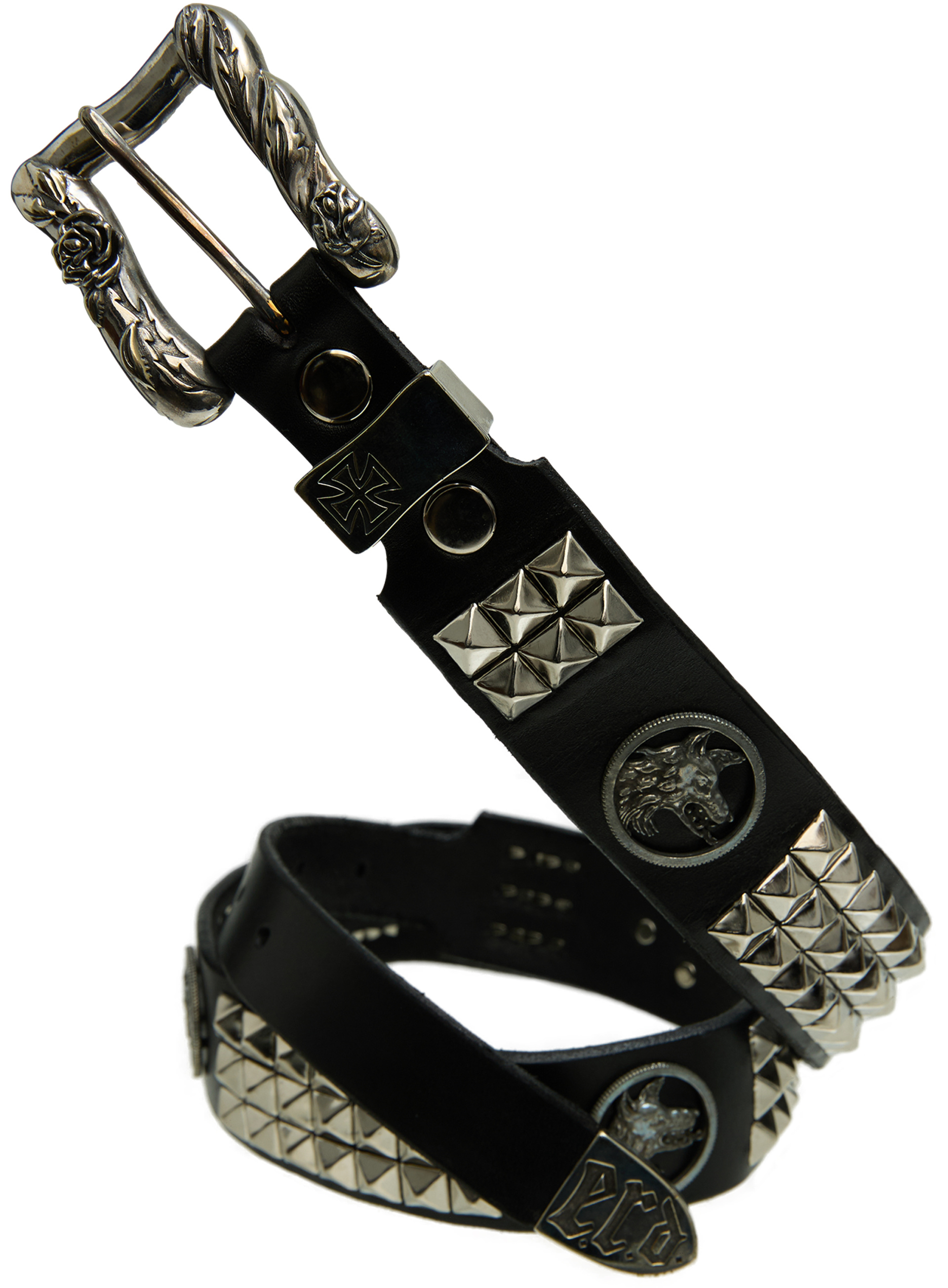 Enfants Riches Déprimés Ремень с металлическими вставками