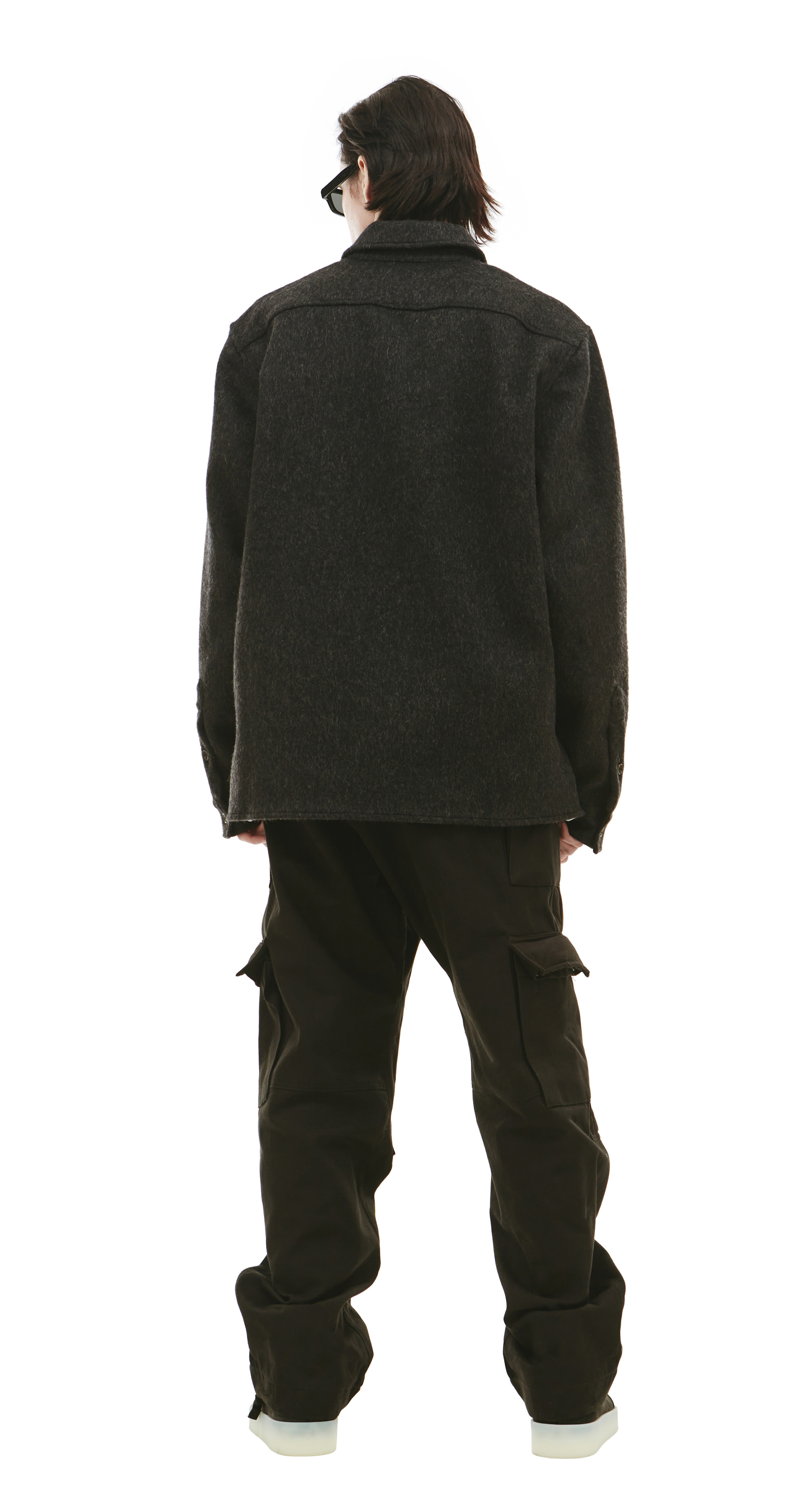 BTFL Шерстяная рубашка с карманами