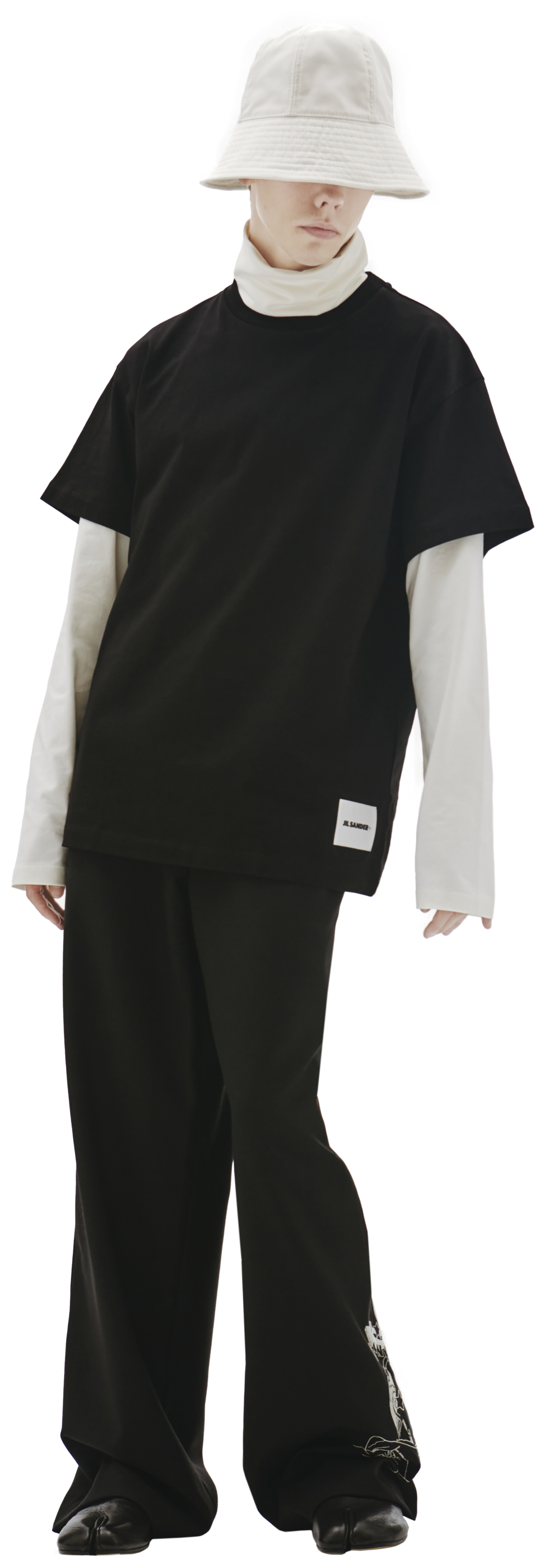 Jil Sander Комплект из 3-х базовых футболок