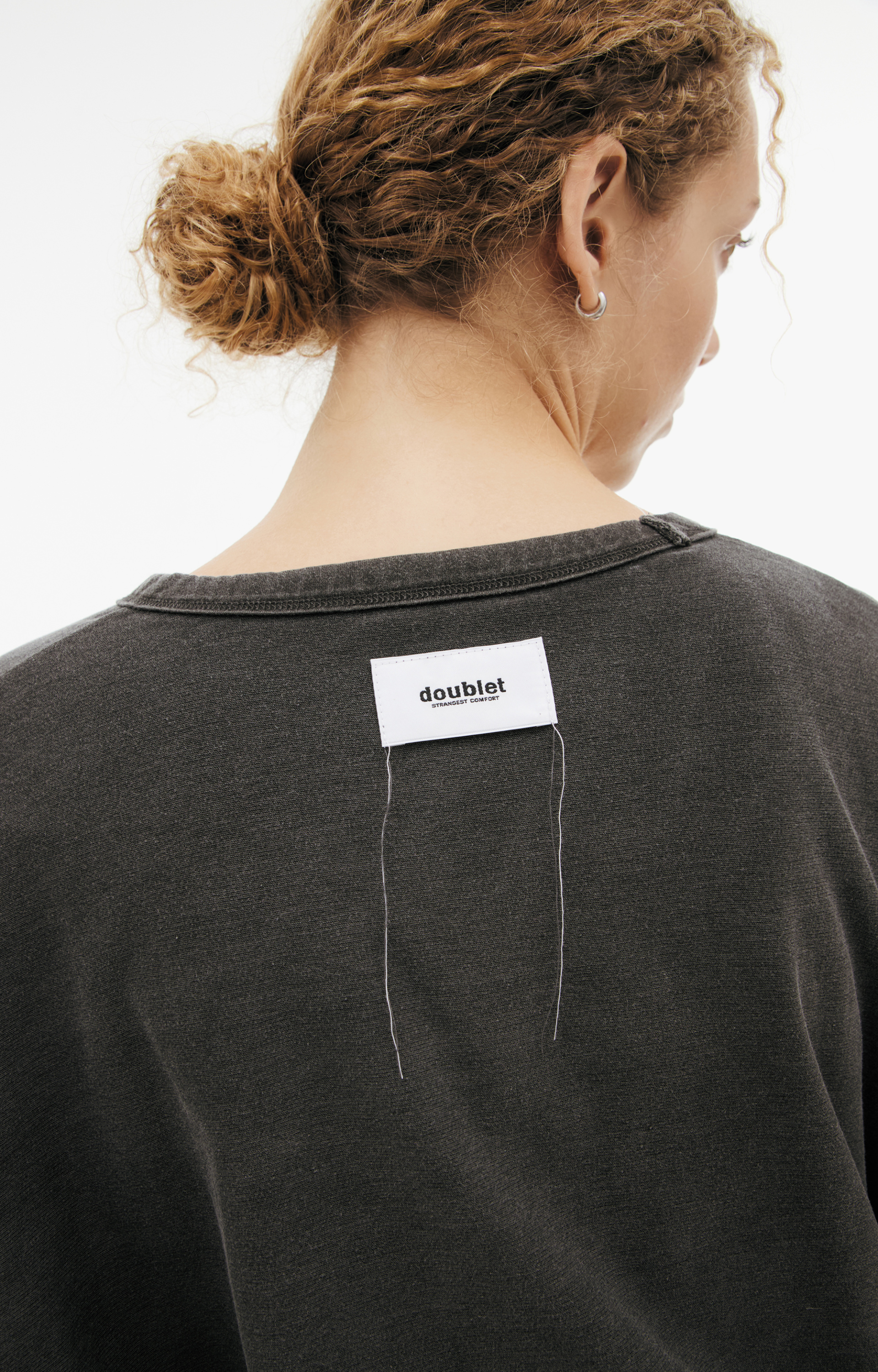 Doublet Лонгслив с принтом