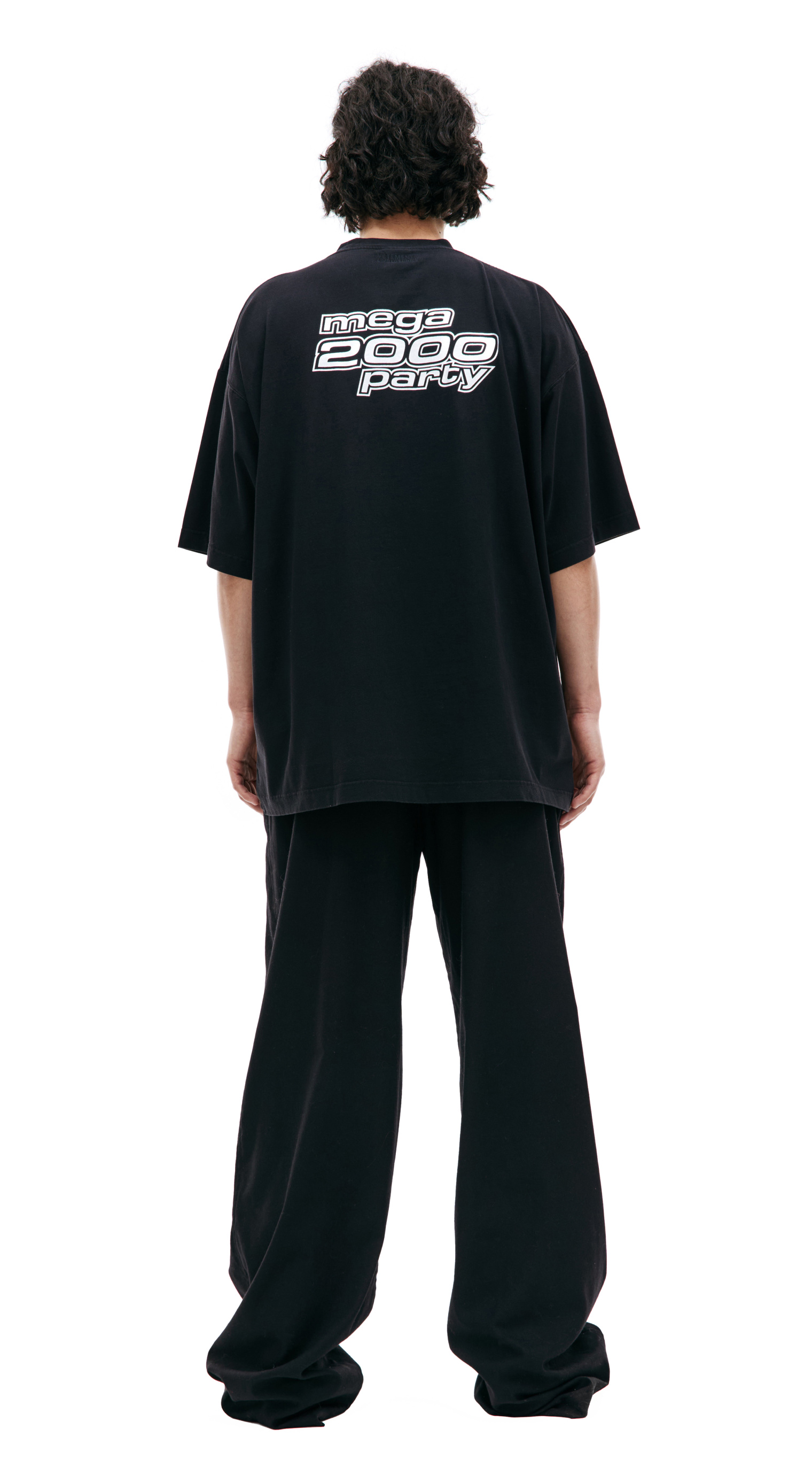VETEMENTS Оверсайз футболка с принтом \'Y2K\'