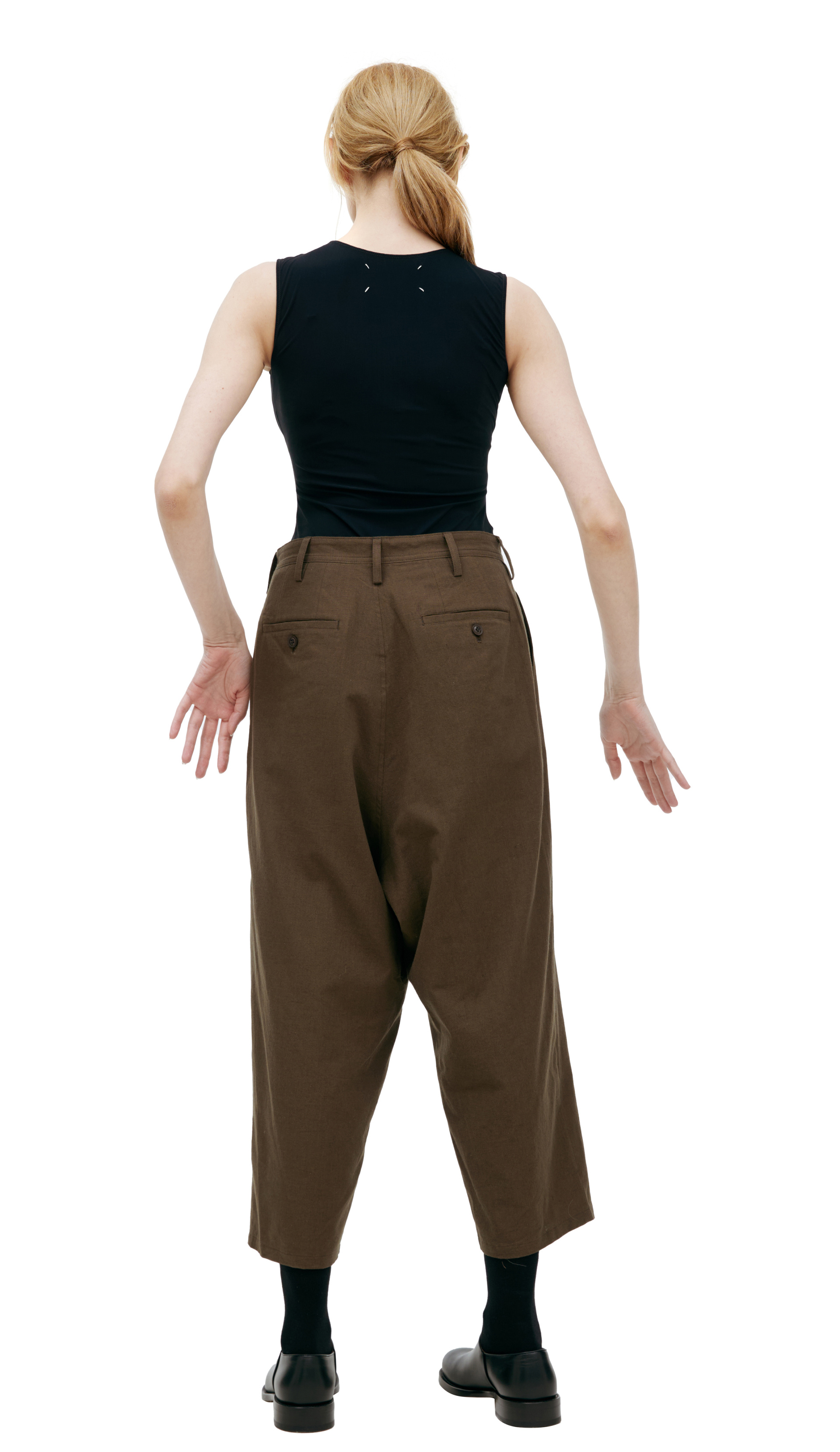 Y\'s Прямые брюки из хлопка