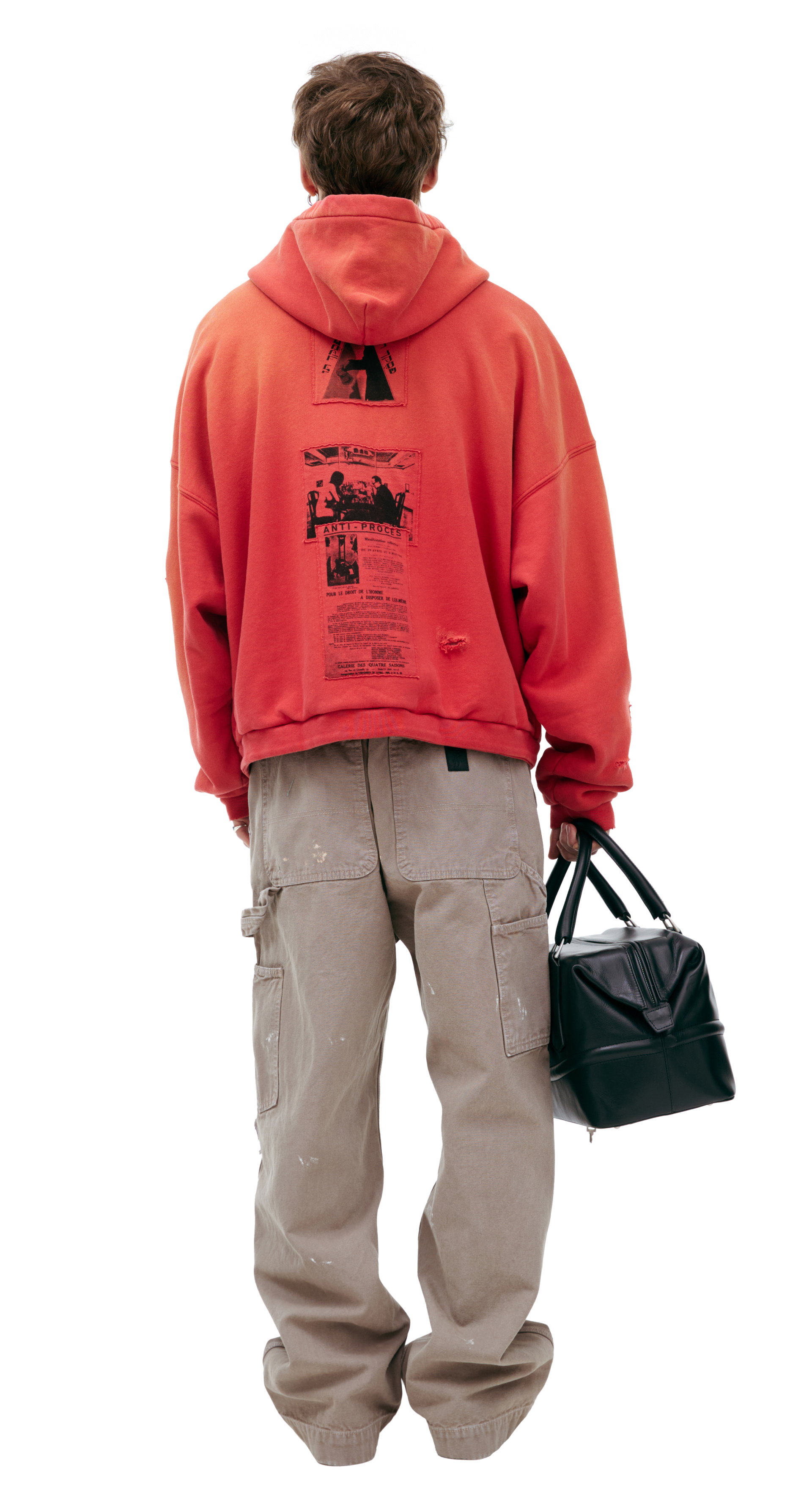 Enfants Riches Déprimés Красное худи на молнии