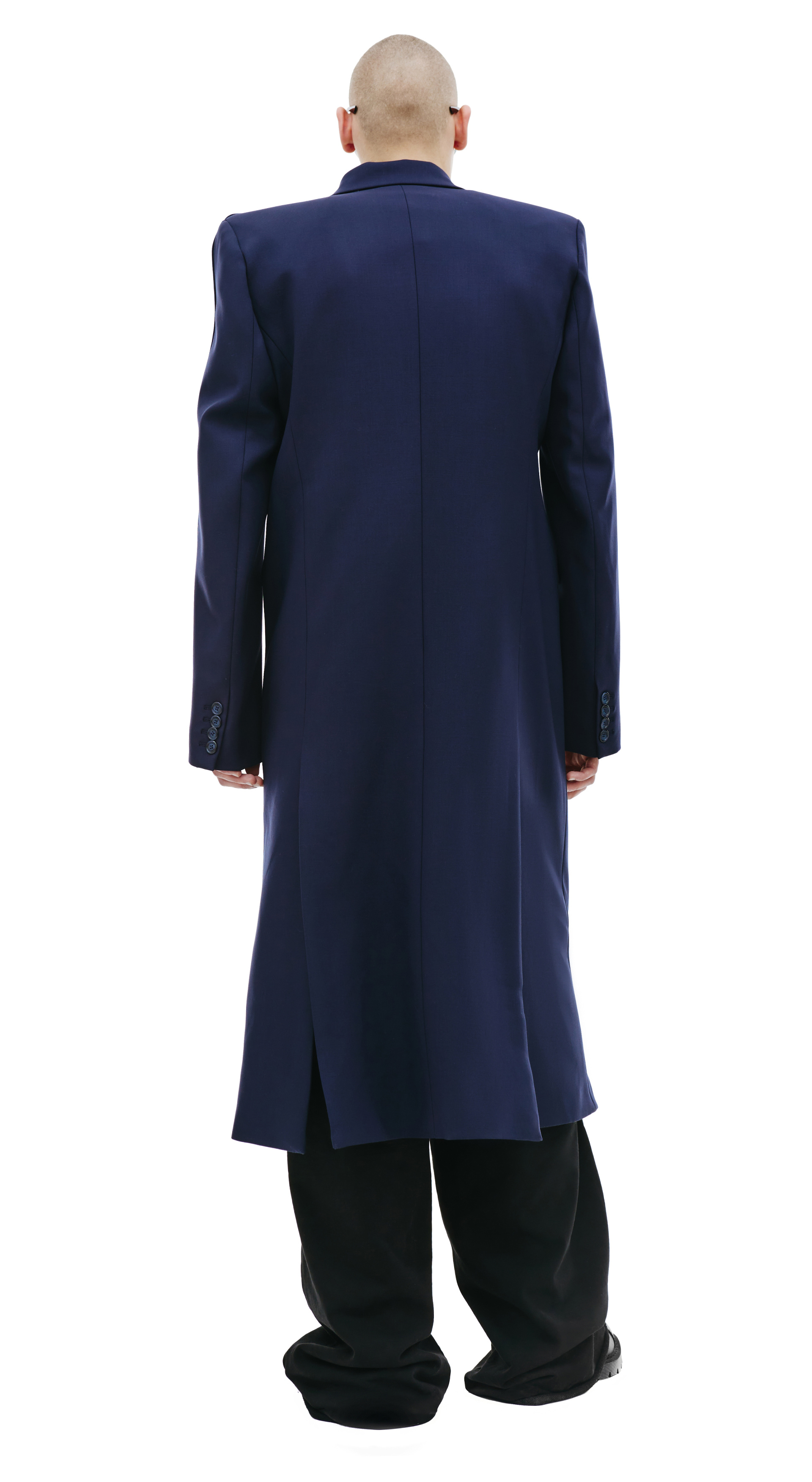 VTMNTS Двубортное пальто из шерсти