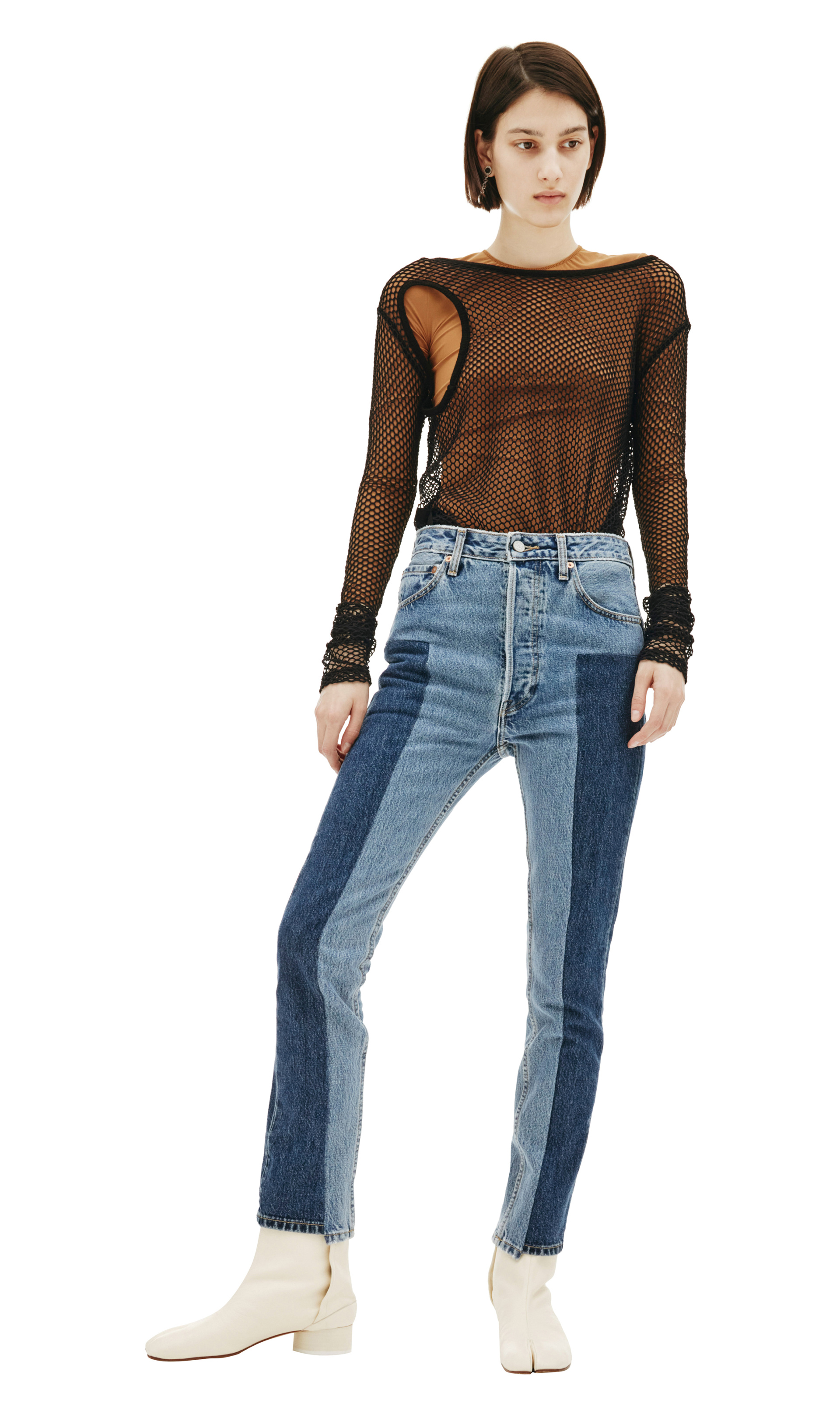 VETEMENTS Комбинированные джинсы