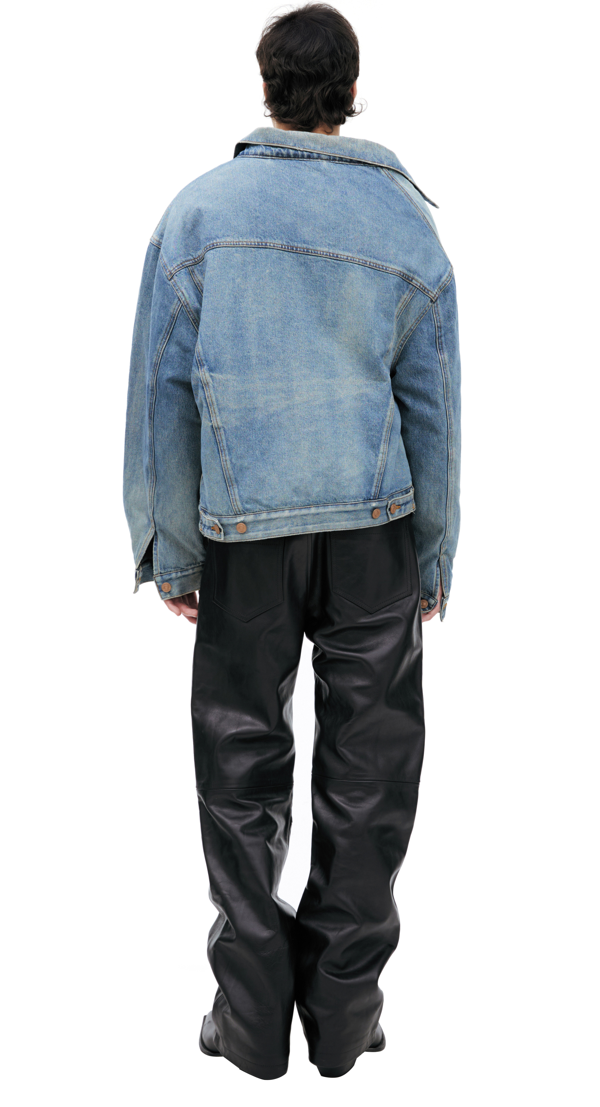 Balenciaga Асимметричная куртка из денима