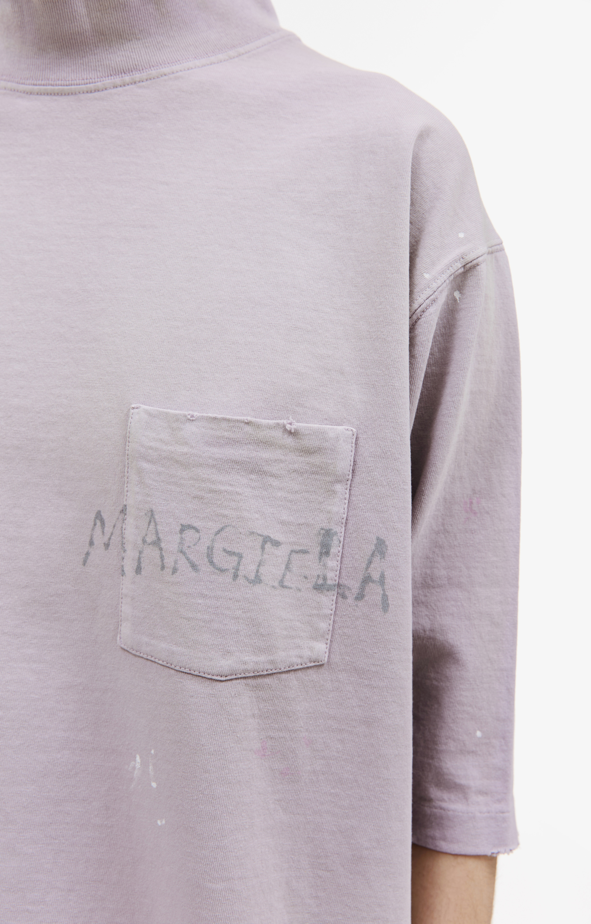 Maison Margiela Футболка с высоким горлом