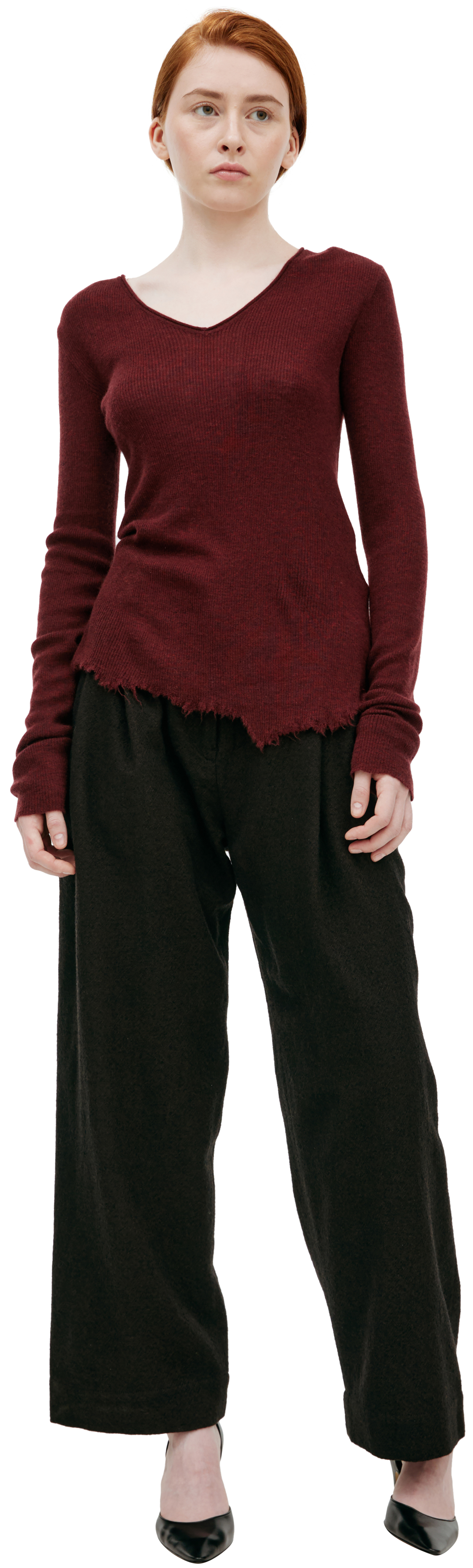 Ziggy Chen Свитер с V-образным вырезом