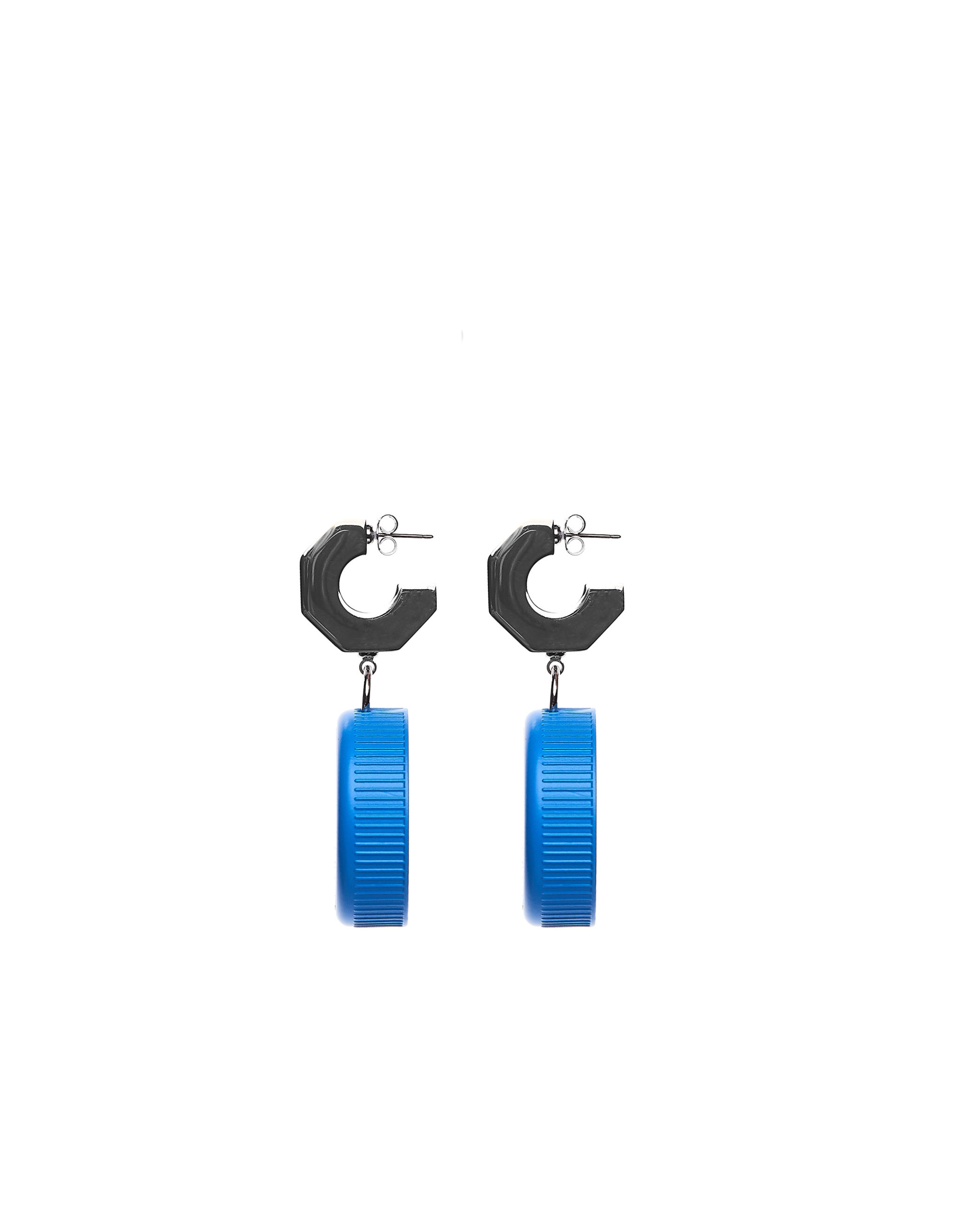 Balenciaga Пластиковые серьги с логотипом