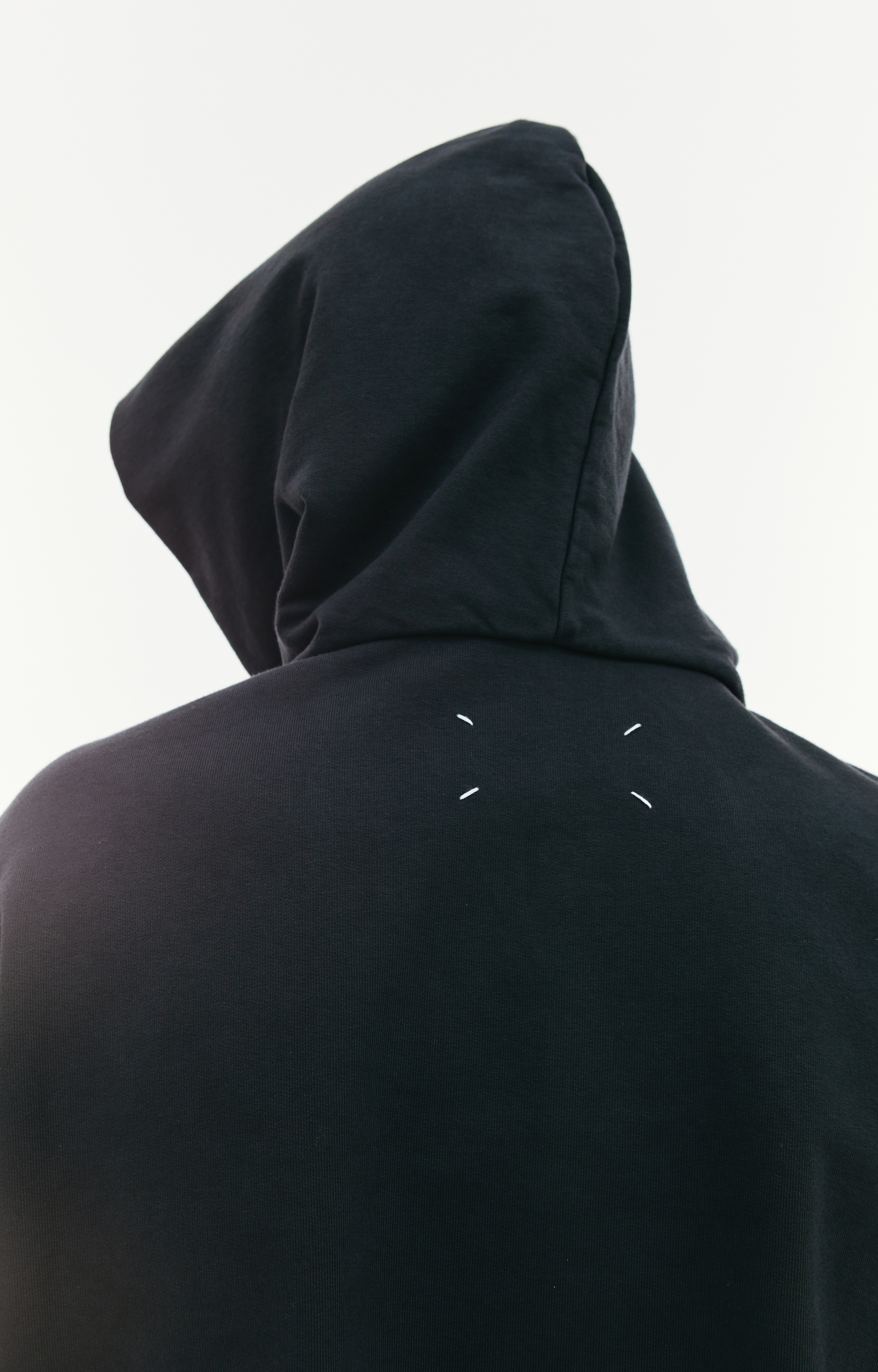 Maison Margiela Худи с вышивкой логотипа