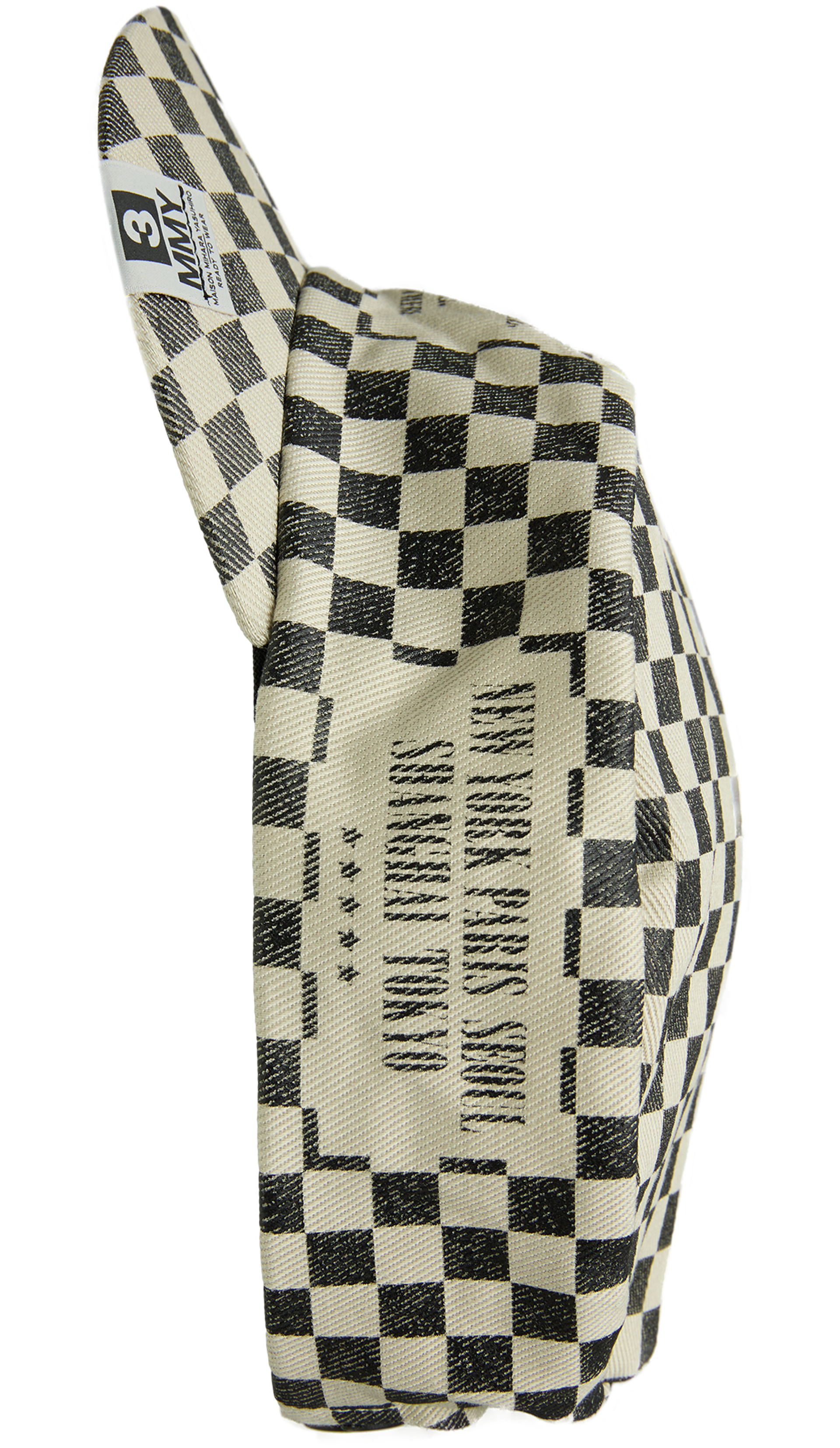 Maison Mihara Yasuhiro Кепка в шахматную клетку