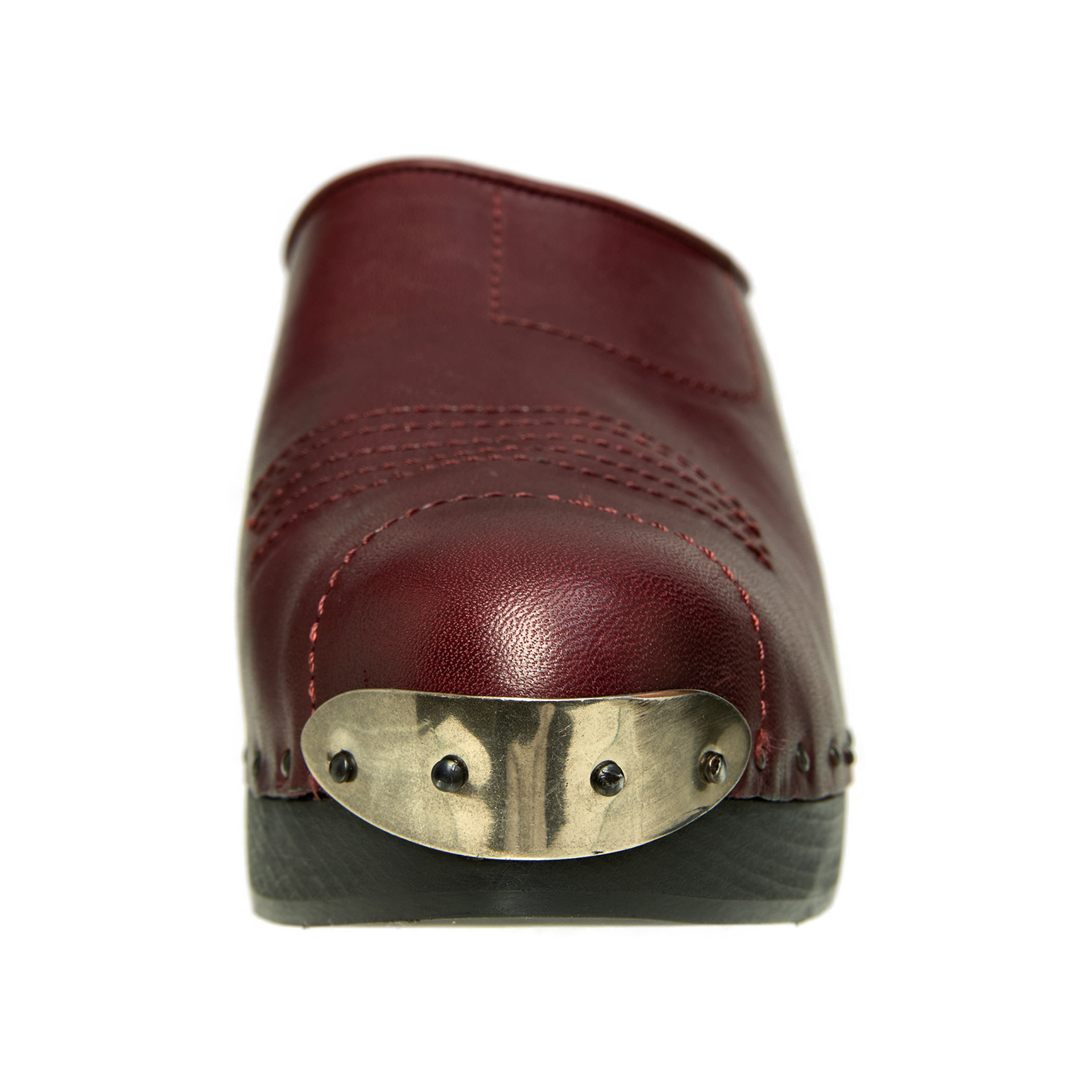 Enfants Riches Déprimés Бордовые клоги из кожи