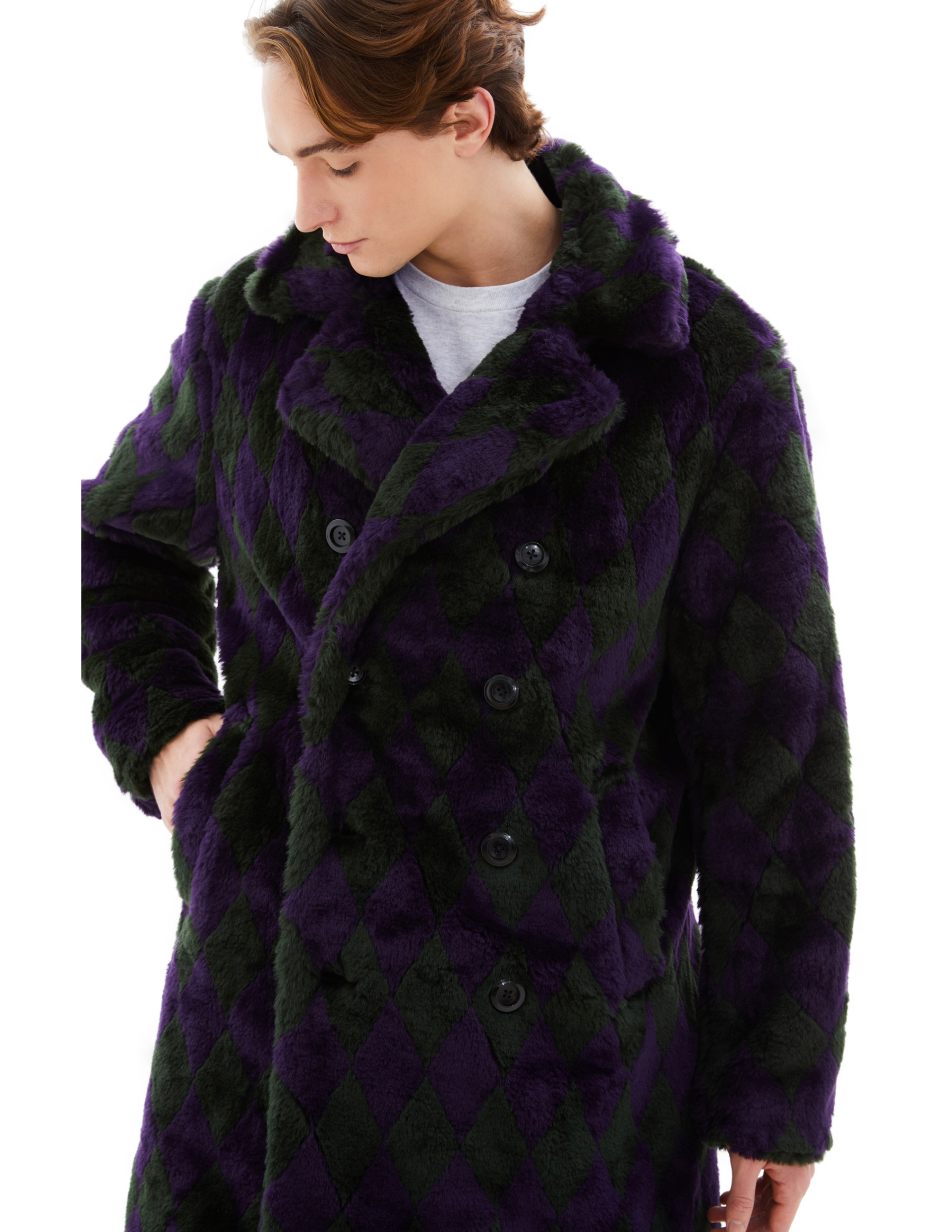 Needles Двубортное пальто