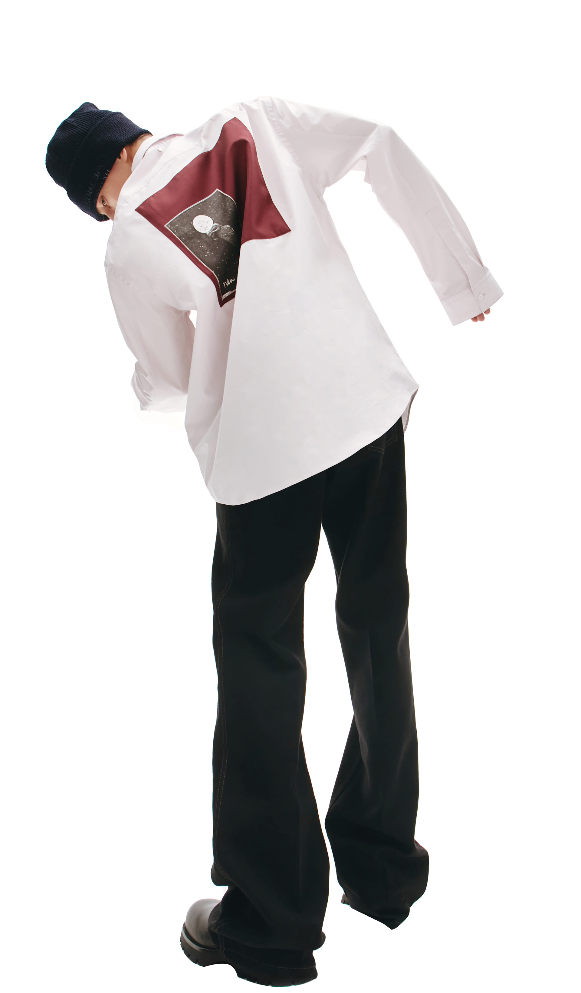 OAMC Рубашка Lumen с вышивкой