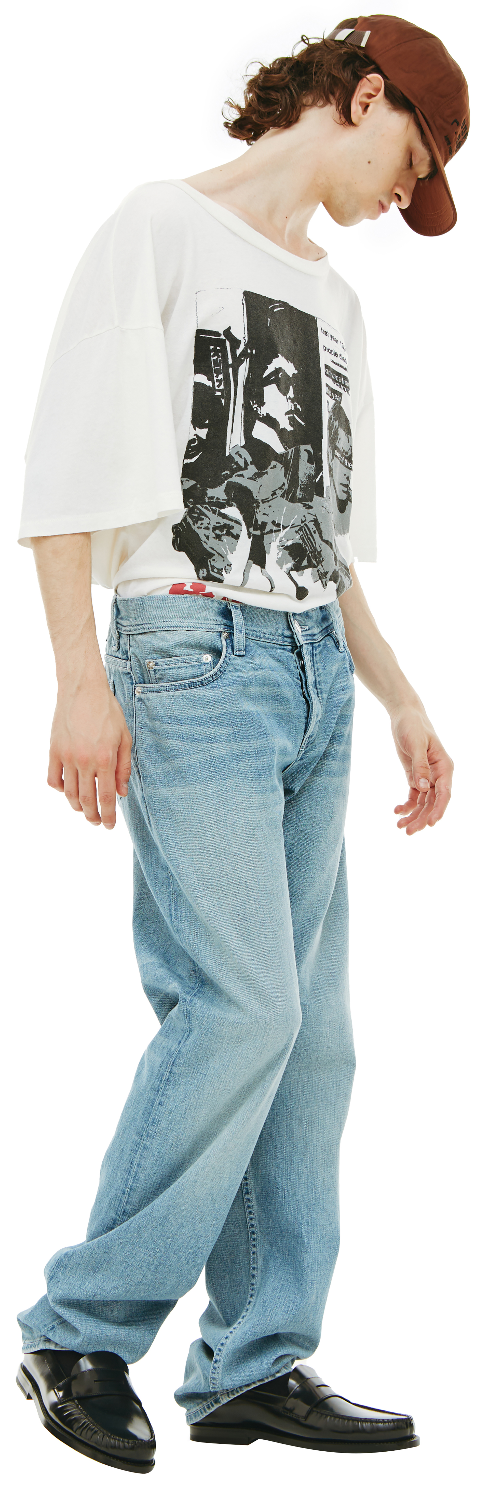 Enfants Riches Déprimés Прямые джинсы с выстиранным эффектом