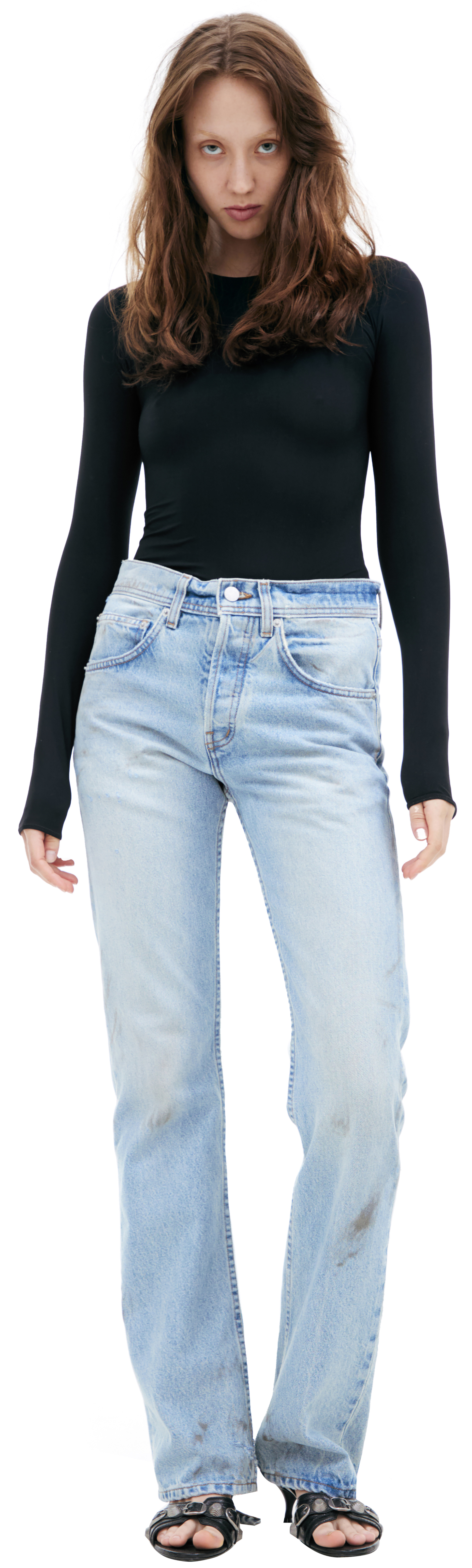 Enfants Riches Déprimés Голубые джинсы клеш