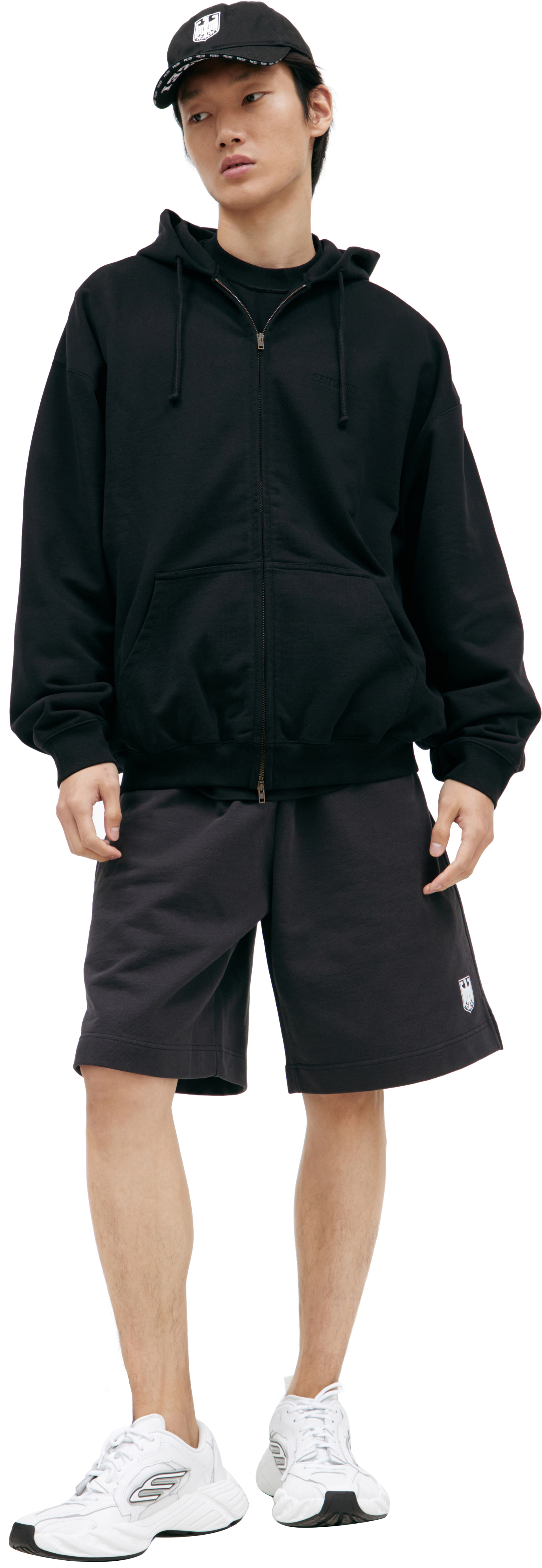 VETEMENTS Худи с вышитым логотипом