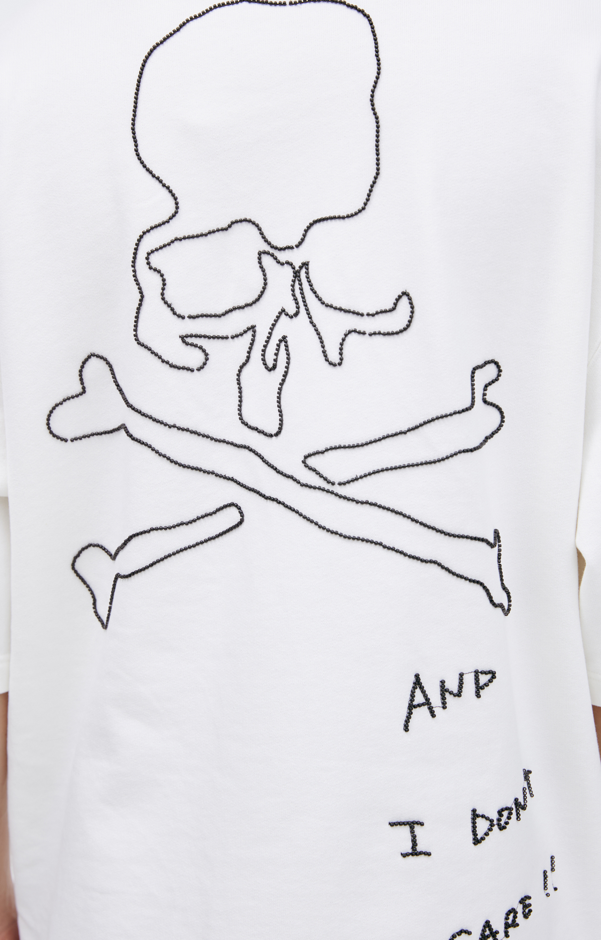 Mastermind WORLD Футболка с вышитым логотипом