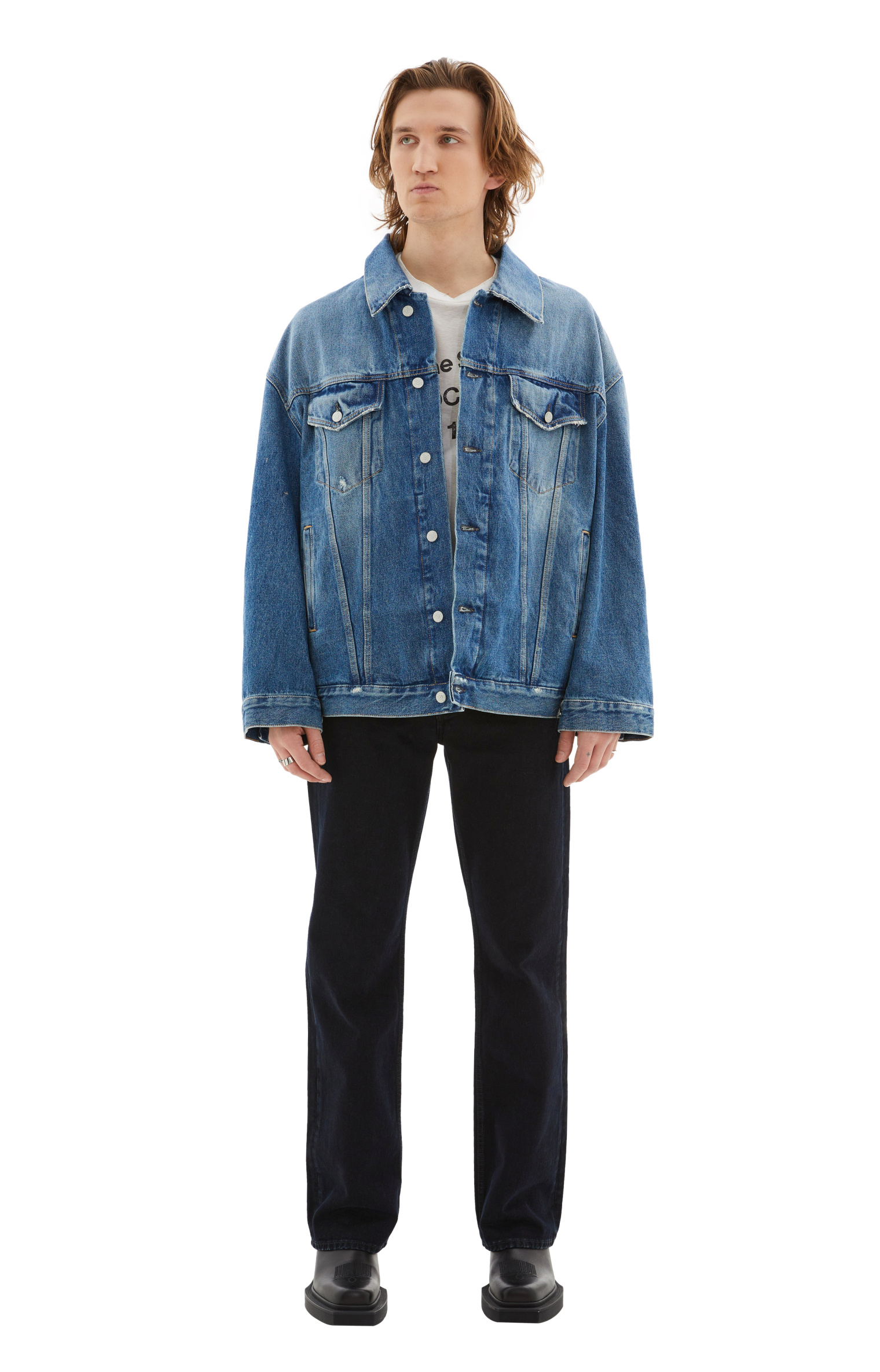 Acne Studios Джинсовая куртка оверсайз