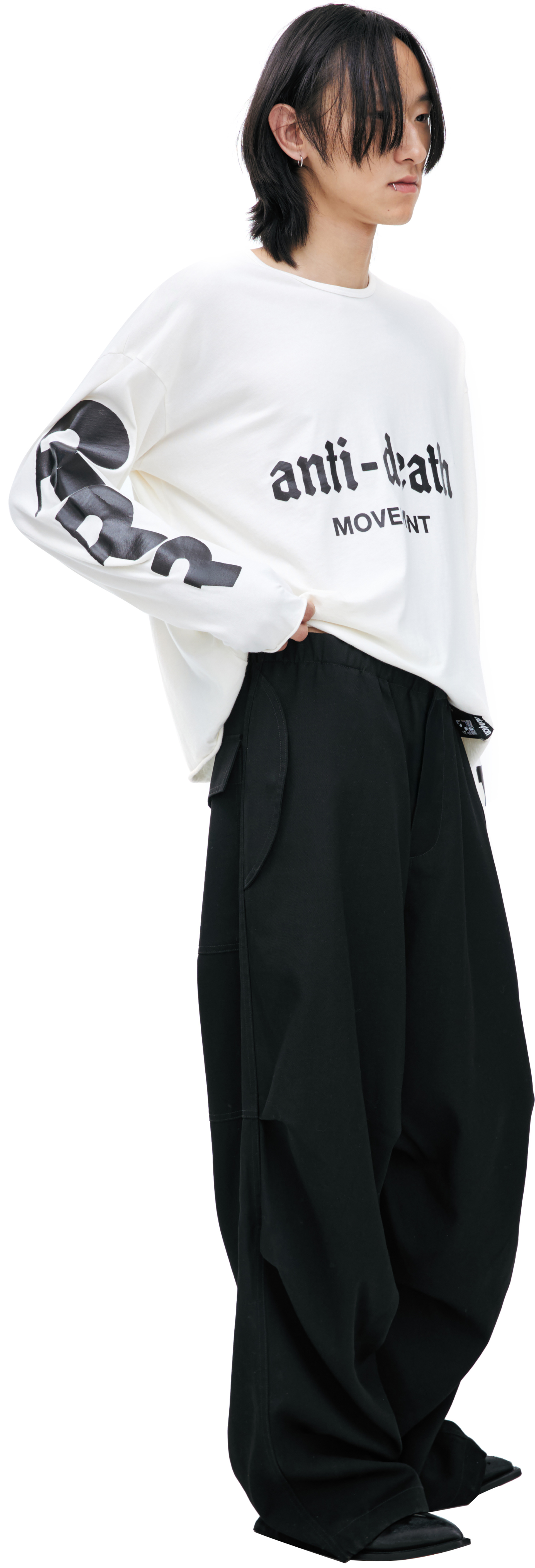 Jil Sander Широкие брюки из шерсти