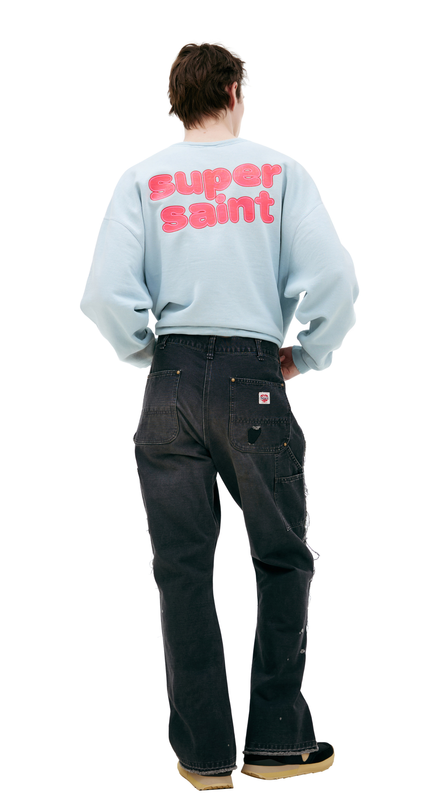 Saint Mxxxxxx Джинсы с патчами