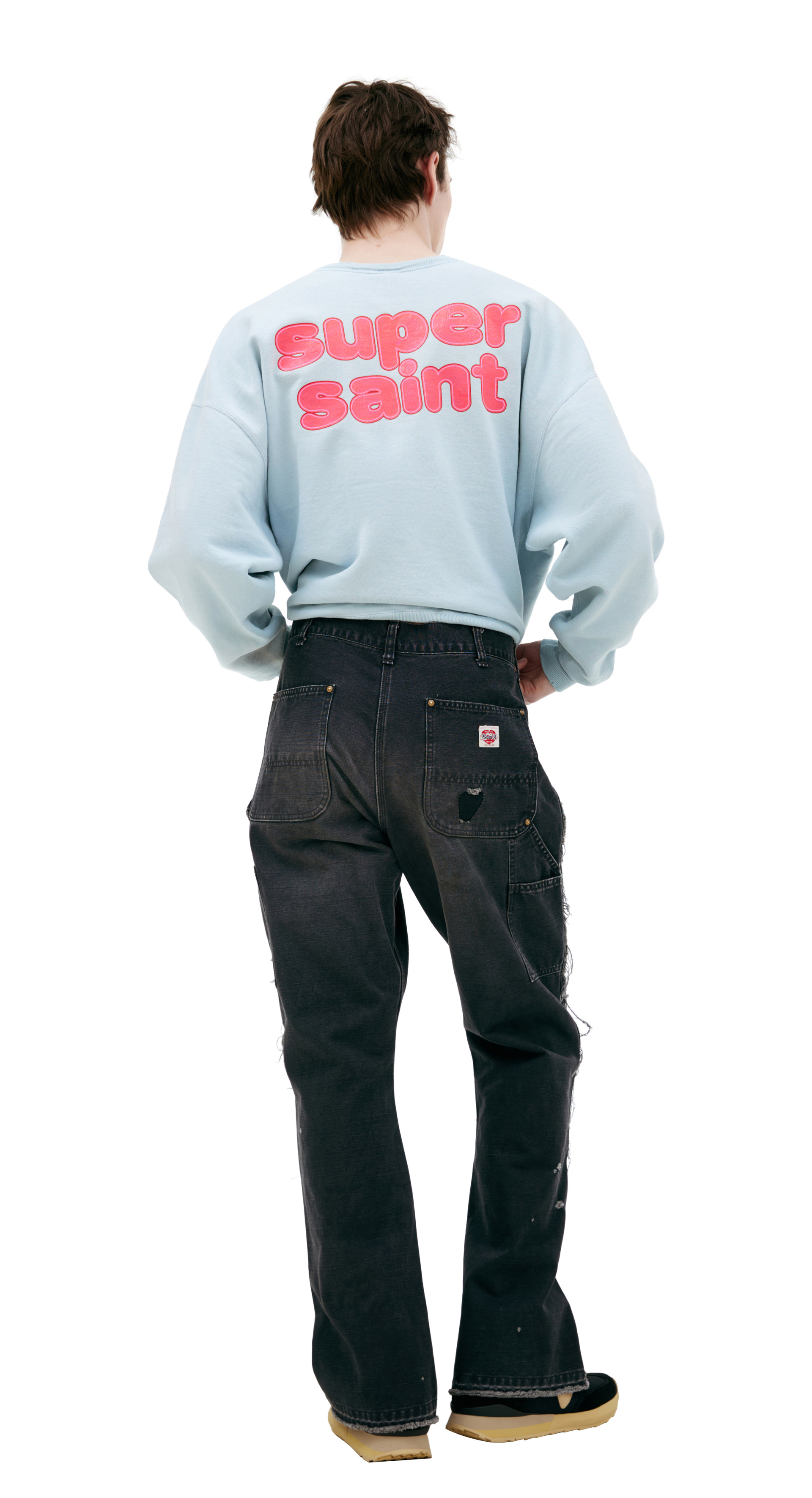 Saint Mxxxxxx Джинсы с патчами