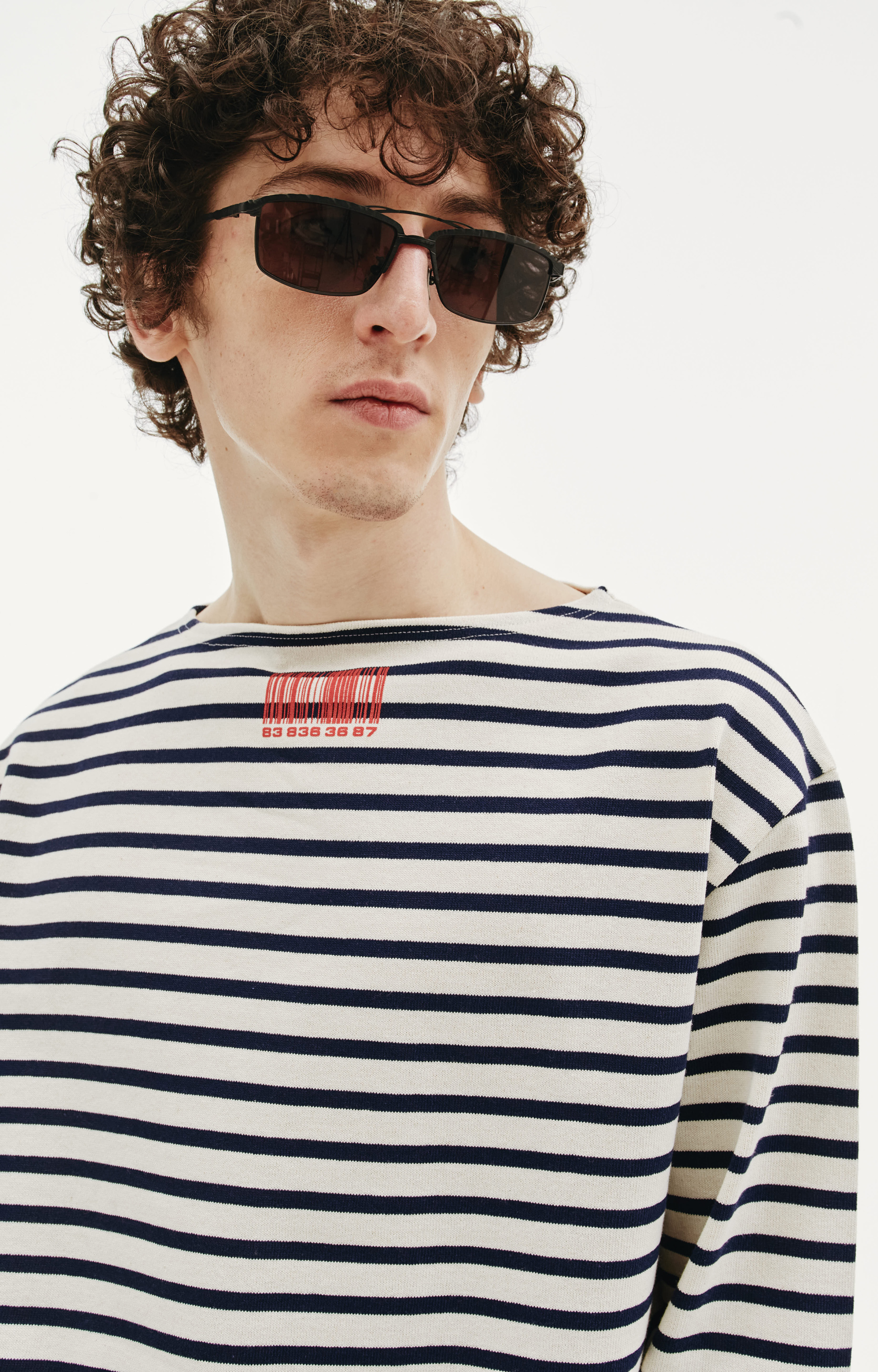 Kuboraum Солнцезащитные очки с черной оправой